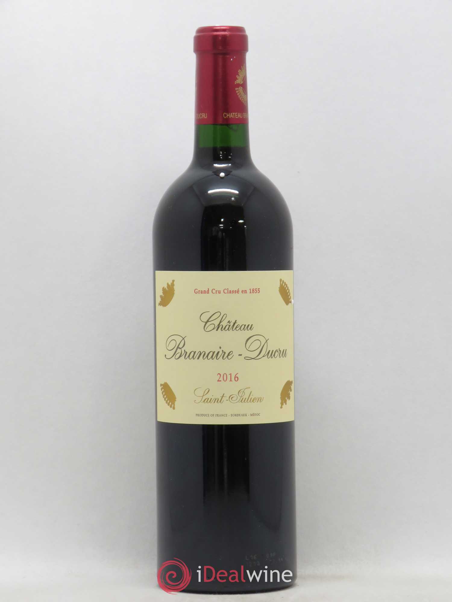 Château Branaire Ducru 4ème Grand Cru Classé 2016 - Lotto di 1 bottiglia - 0
