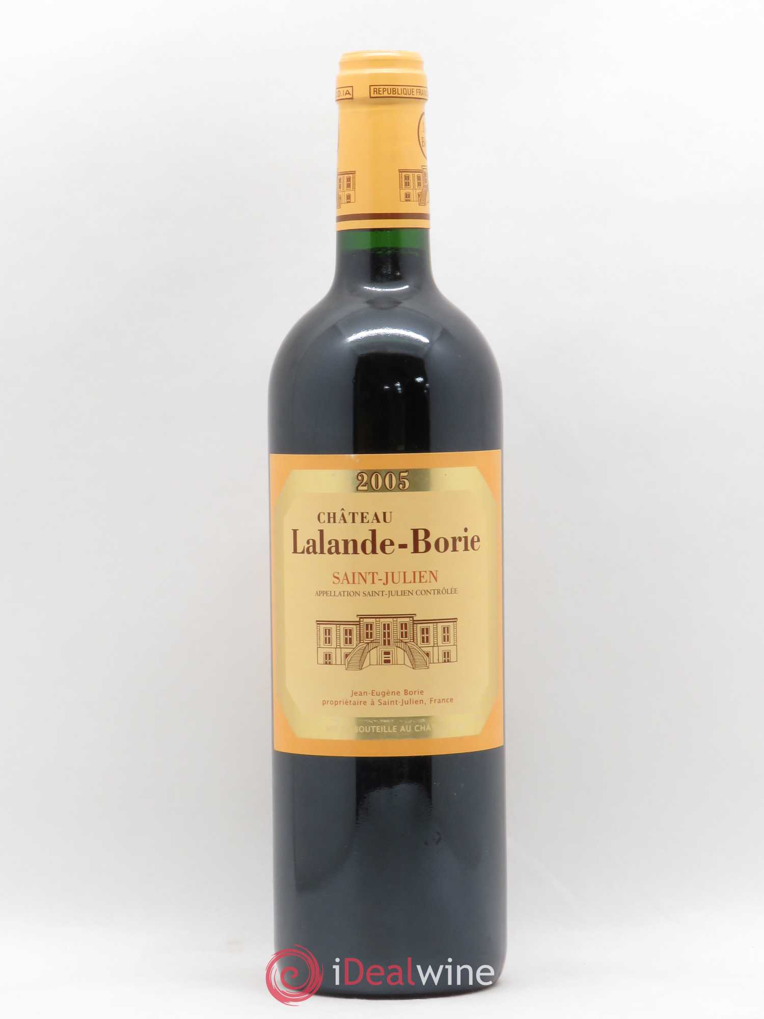 Château Lalande Borie 2005 - Lot de 1 bouteille - 0