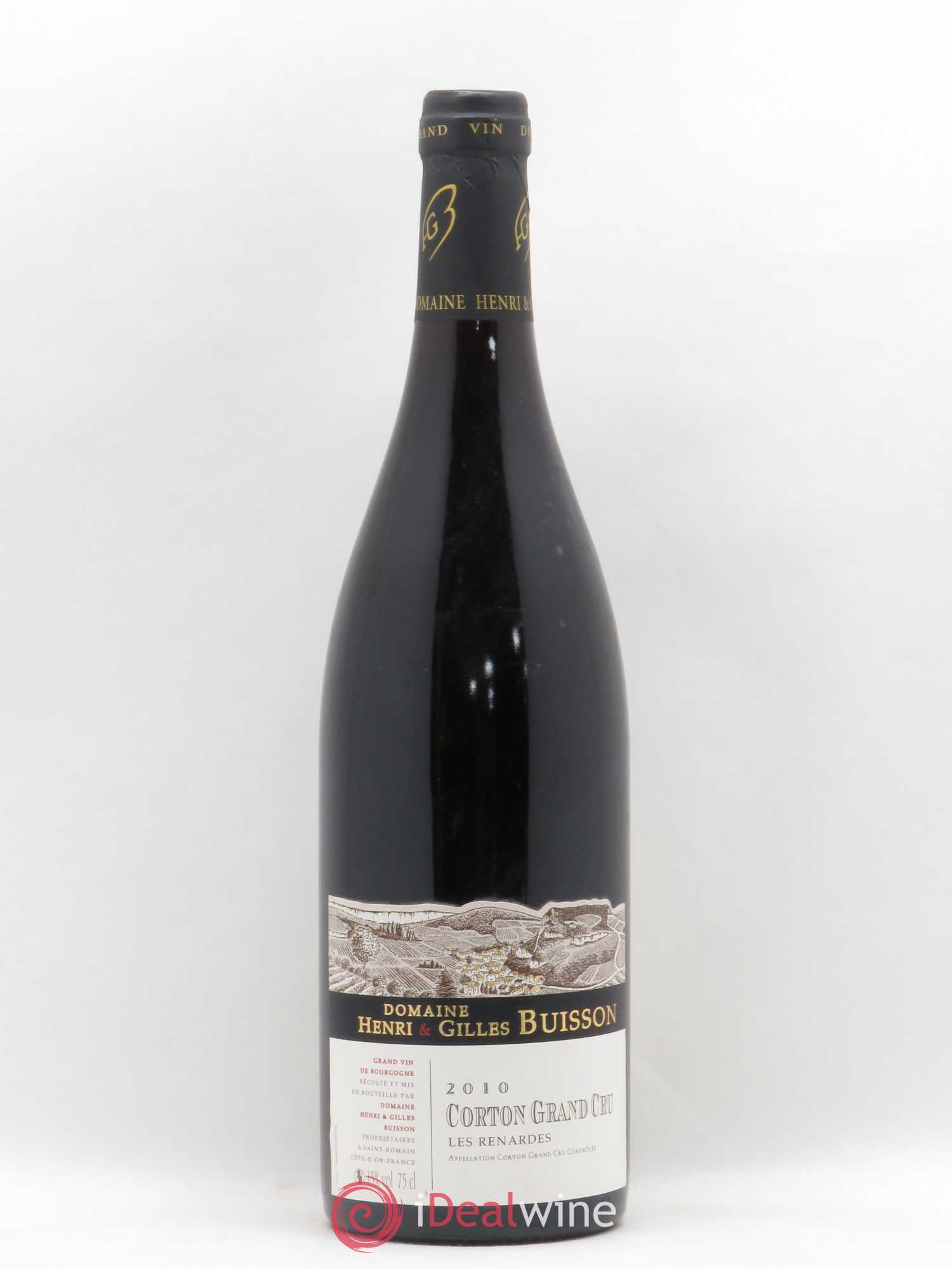 Corton Grand Cru Les Renardes Henri et Gilles Buisson (Domaine) (sans prix de réserve) 2010 - Lot de 1 bouteille - 0