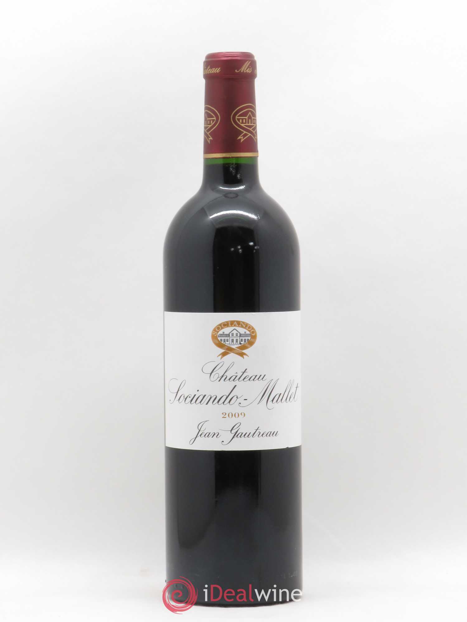 Château Sociando Mallet 2009 - Lot de 1 bouteille - 0