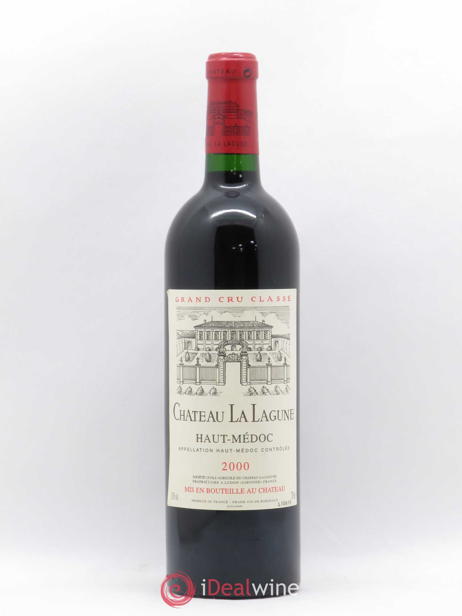 Château la Lagune 3ème Grand Cru Classé 2000 - Lot de 1 bouteille - 0
