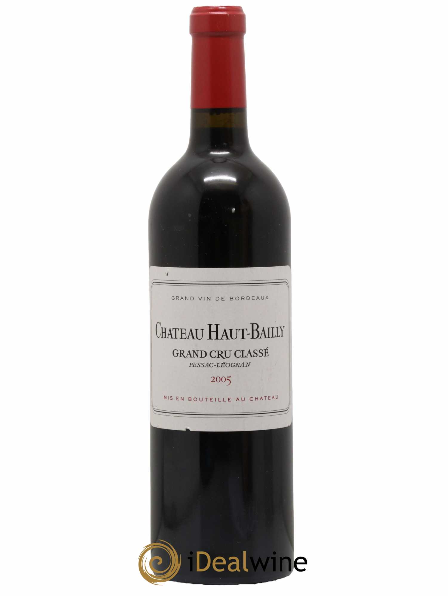 Château Haut-Bailly Cru Classé de Graves 2005 - Lot de 1 bouteille - 0