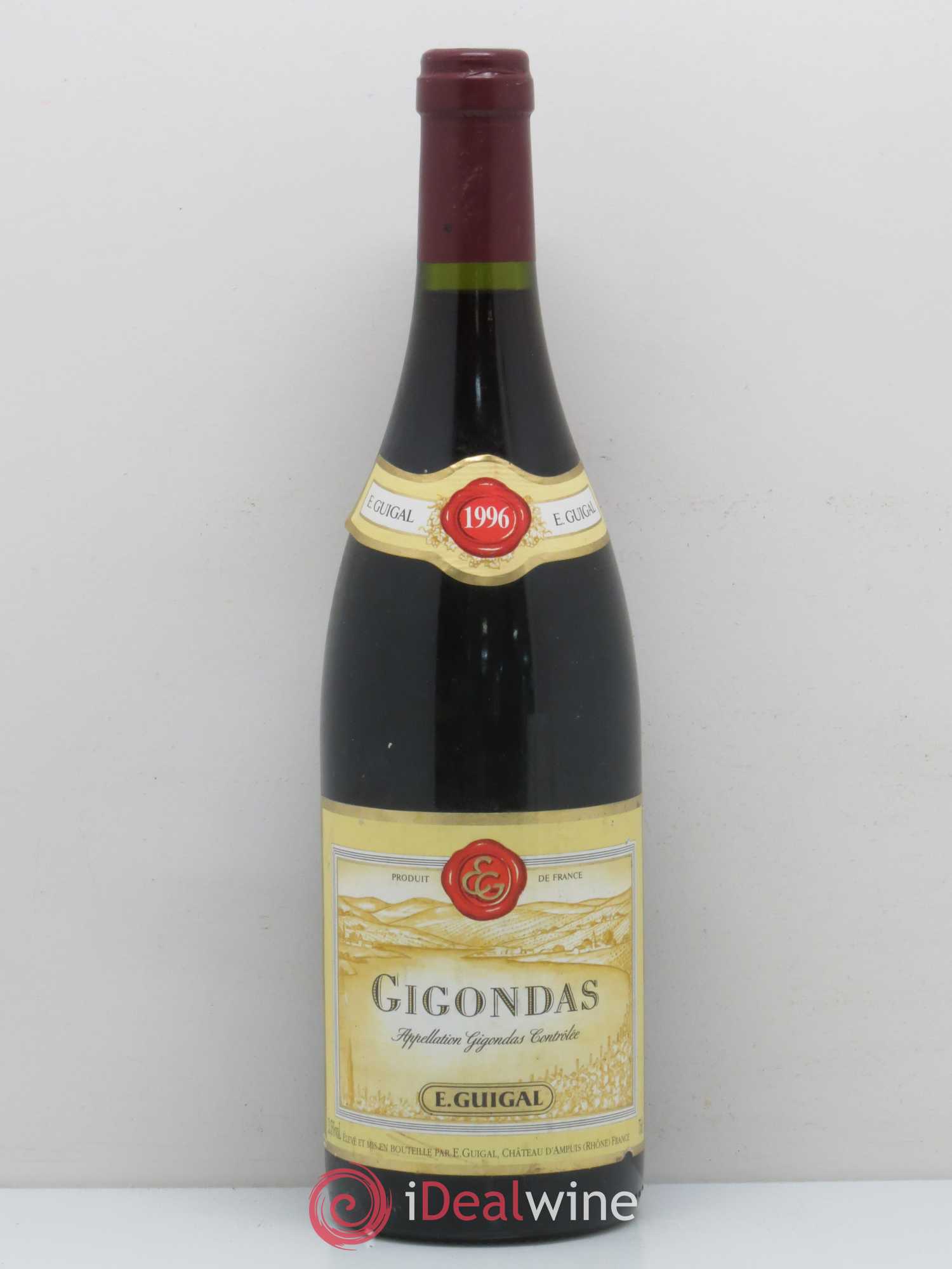 Gigondas Guigal 1996 - Lot de 1 bouteille - 0