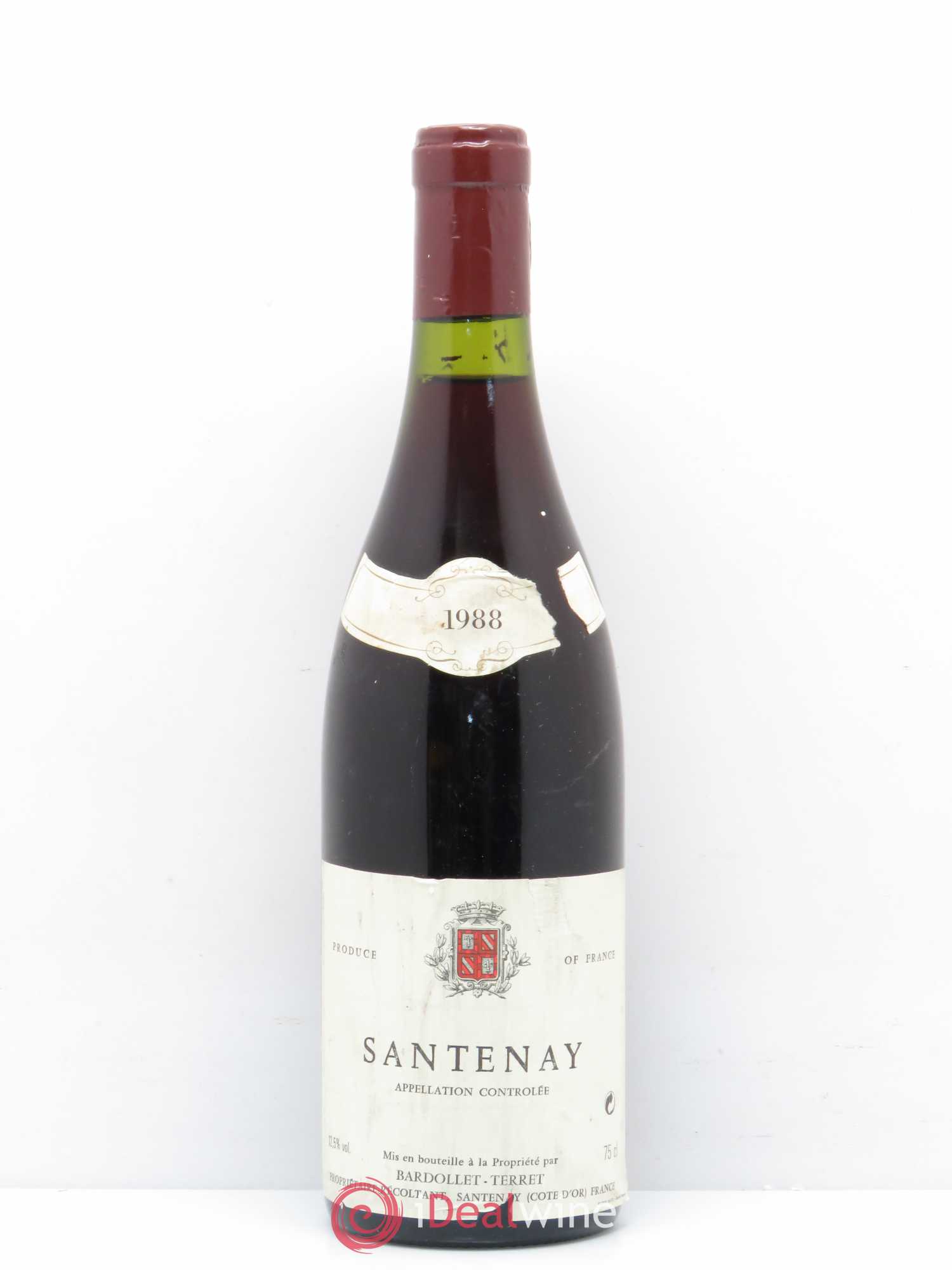 Santenay Bardollet Terret 1988 - Posten von 1 Flasche - 0