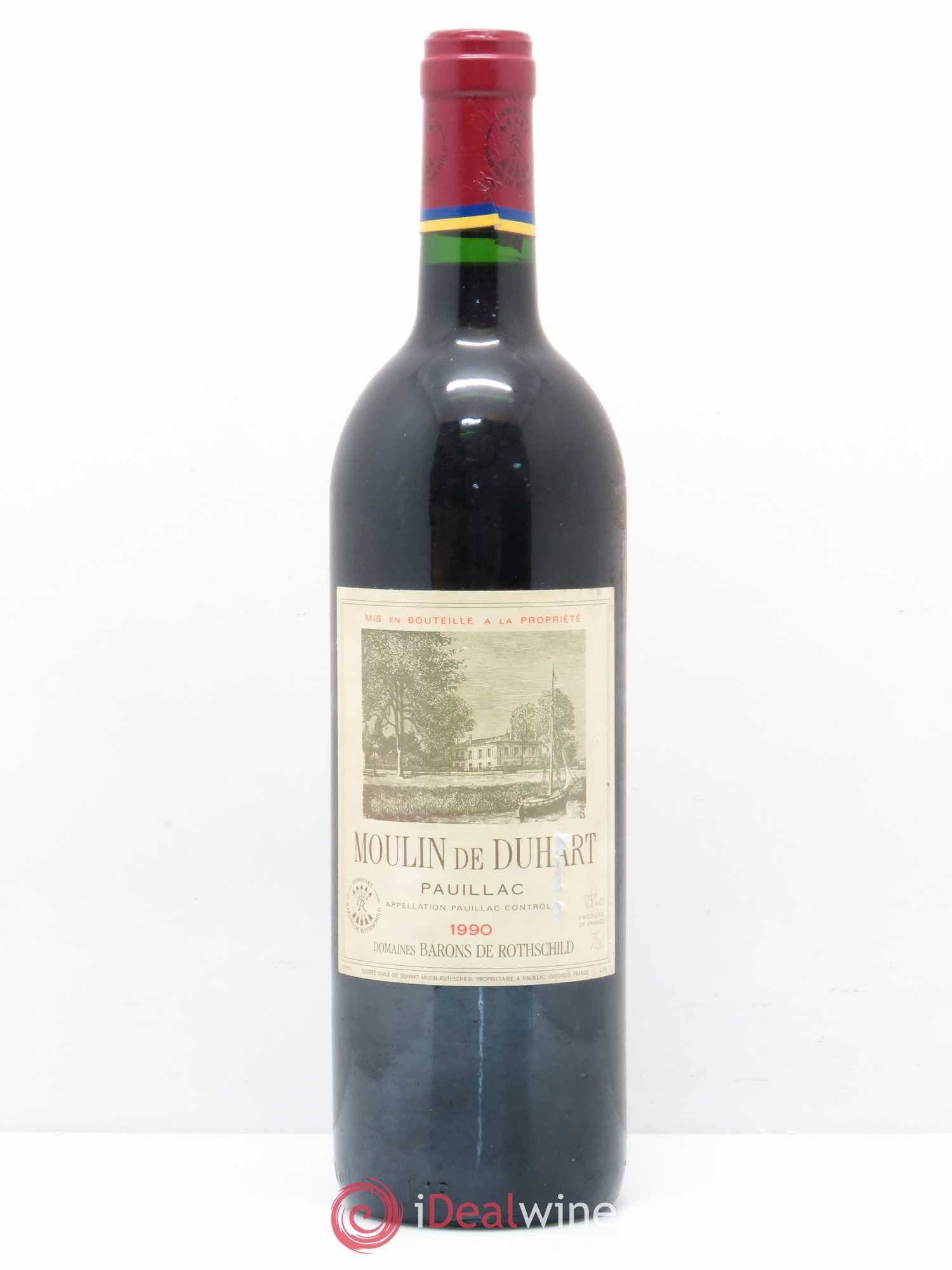 Moulin de Duhart Second Vin 1990 - Lot de 1 bouteille - 0