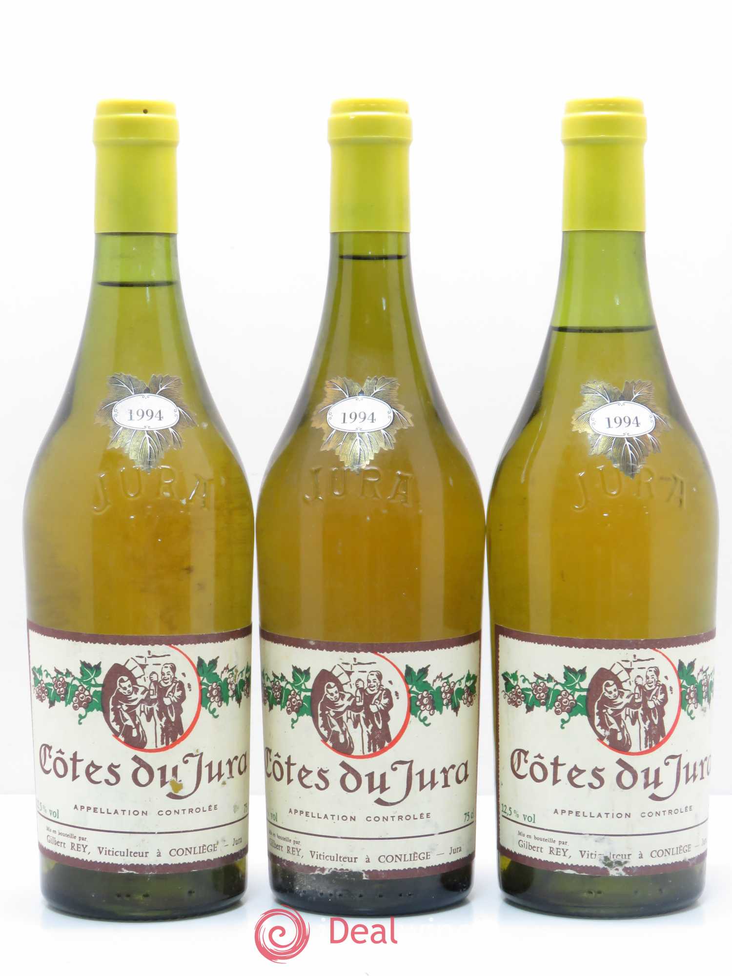 Côtes du Jura Gilbert Rey 1994 - Lot de 3 bouteilles - 0