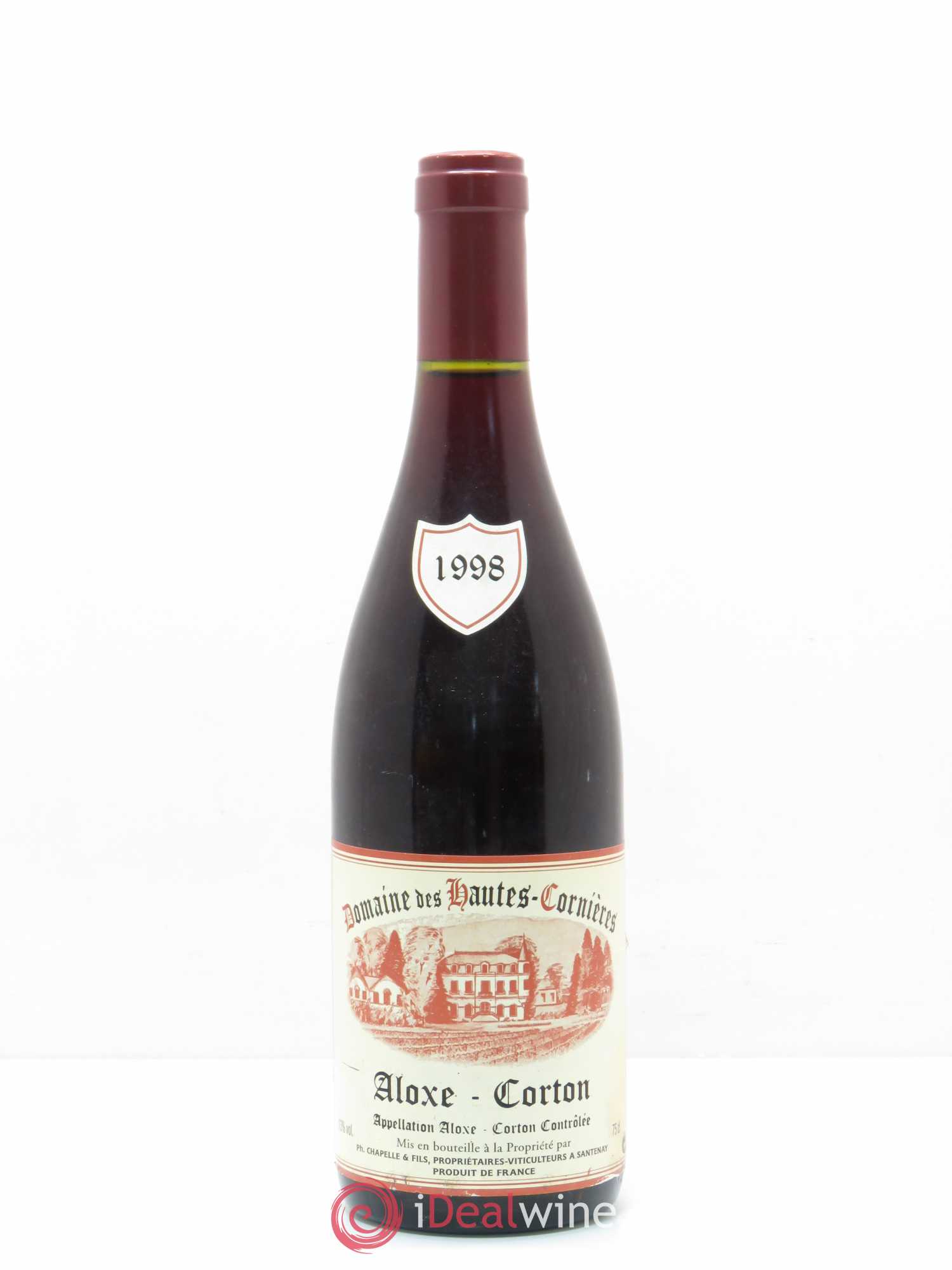 Aloxe-Corton Domaine des Hautes Cornières Chapelle et Fils 1998 - Posten von 1 Flasche - 0