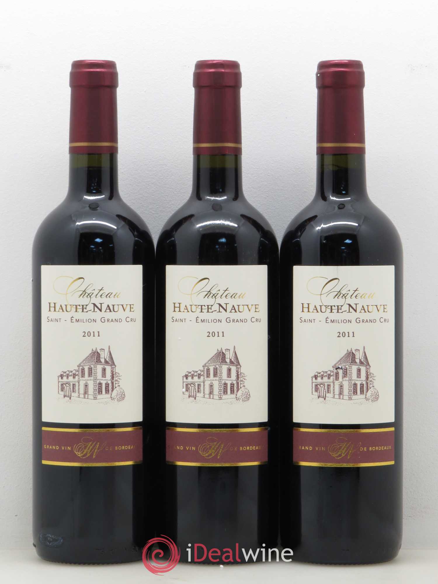 Saint-Émilion Grand Cru Château Haute Nauve 2011 - Lot de 12 bouteilles - 2