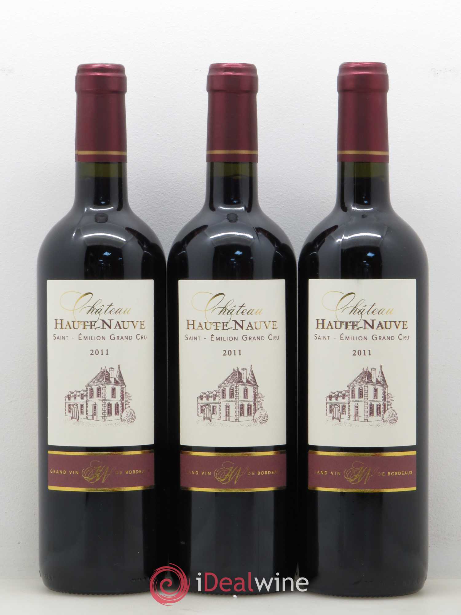 Saint-Émilion Grand Cru Château Haute Nauve 2011 - Lot de 12 bouteilles - 3