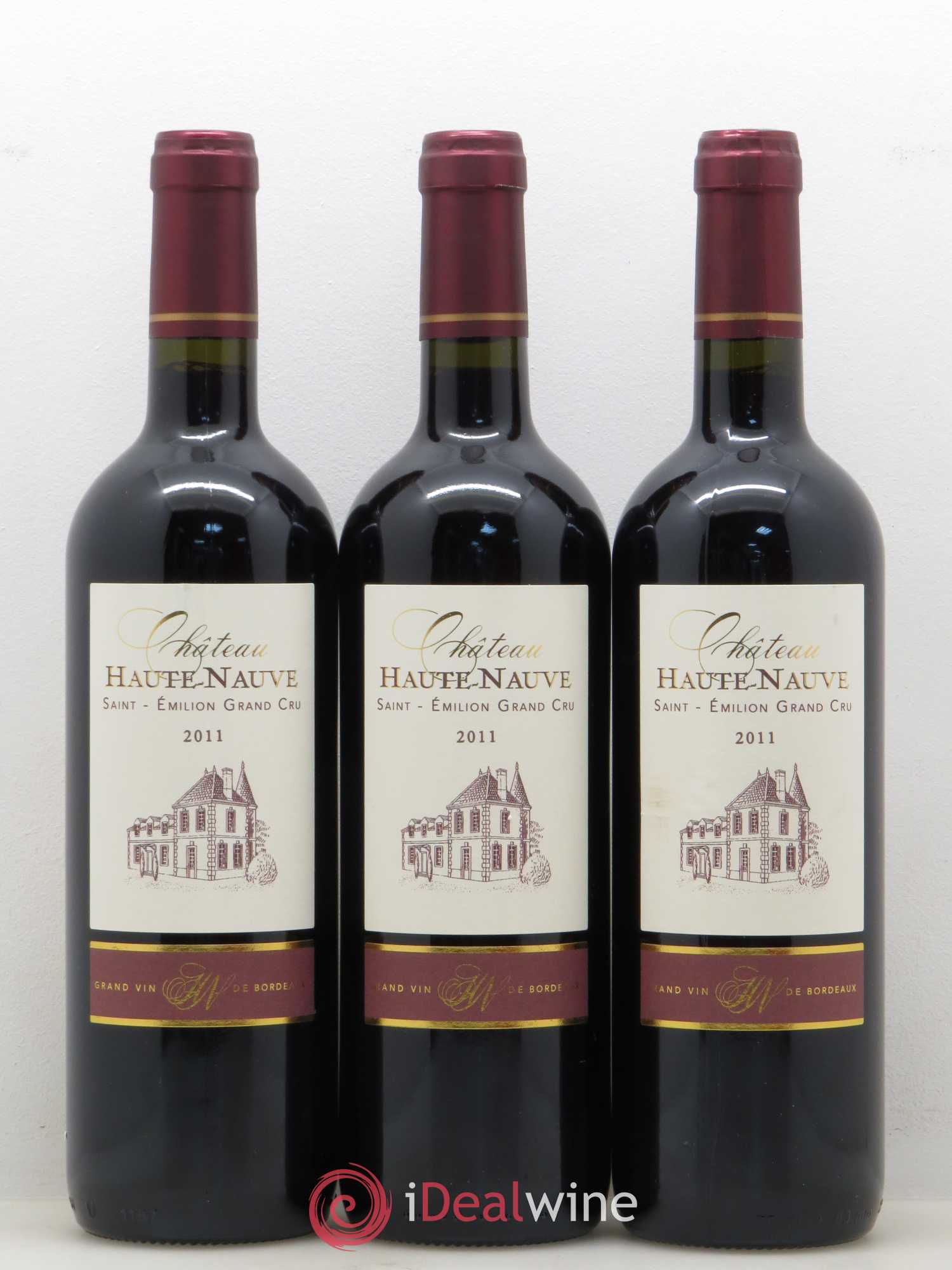 Saint-Émilion Grand Cru Château Haute Nauve 2011 - Lot de 12 bouteilles - 4