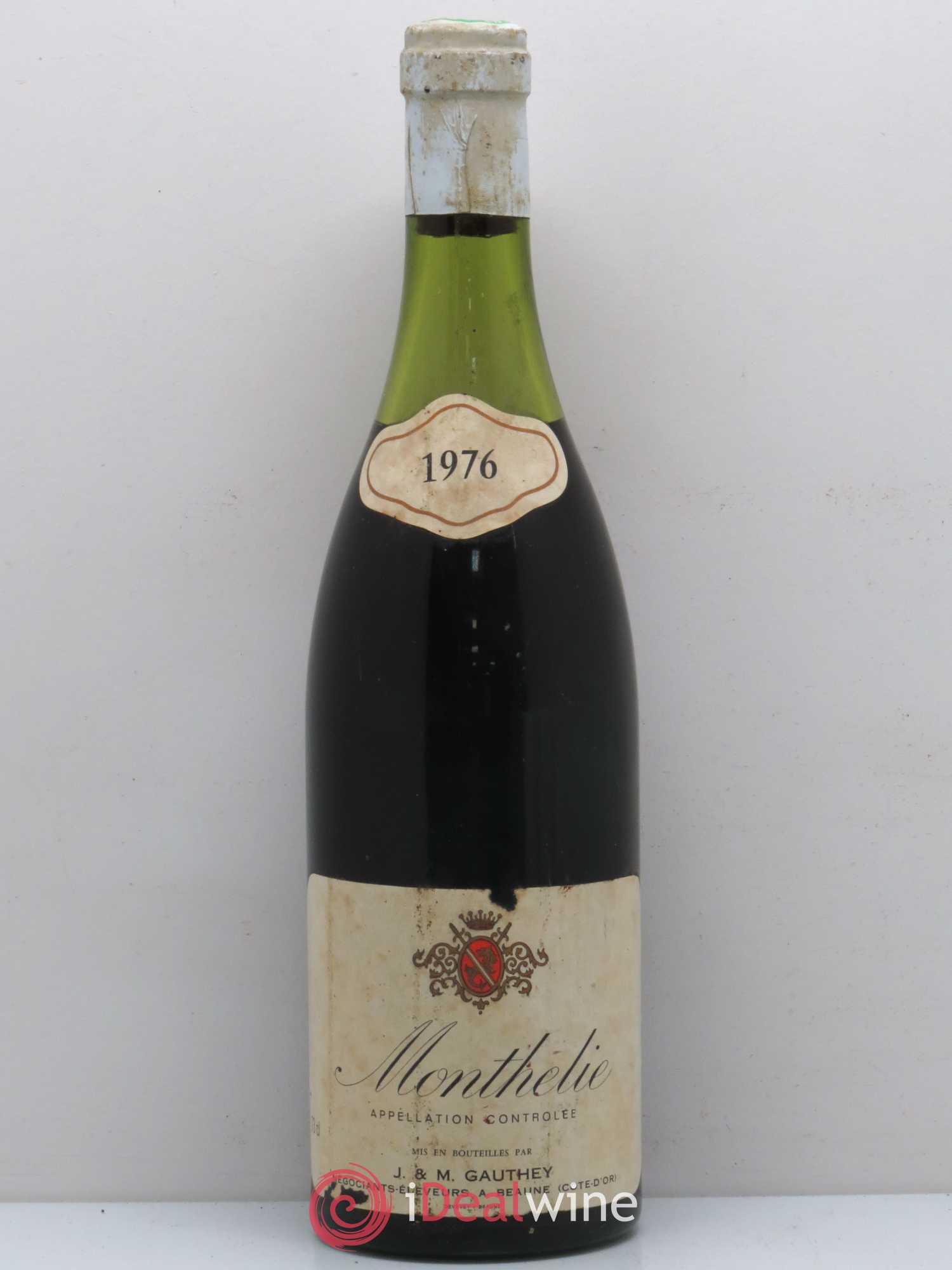 Monthélie Domaine Gauthey 1976 - Posten von 1 Flasche - 0