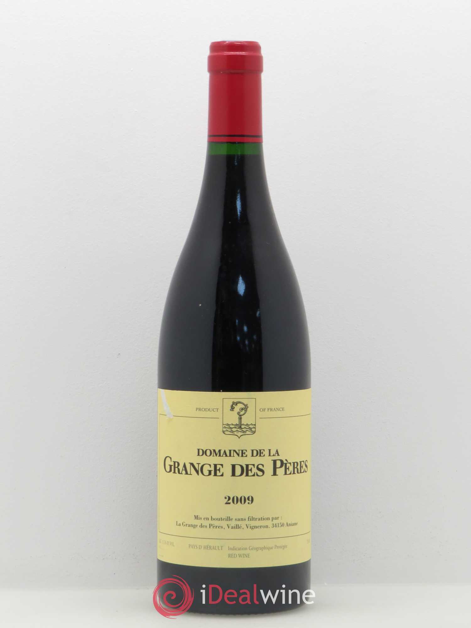 Pays d'Hérault Grange des Pères Laurent Vaillé 2009 - Lot de 1 bouteille - 0