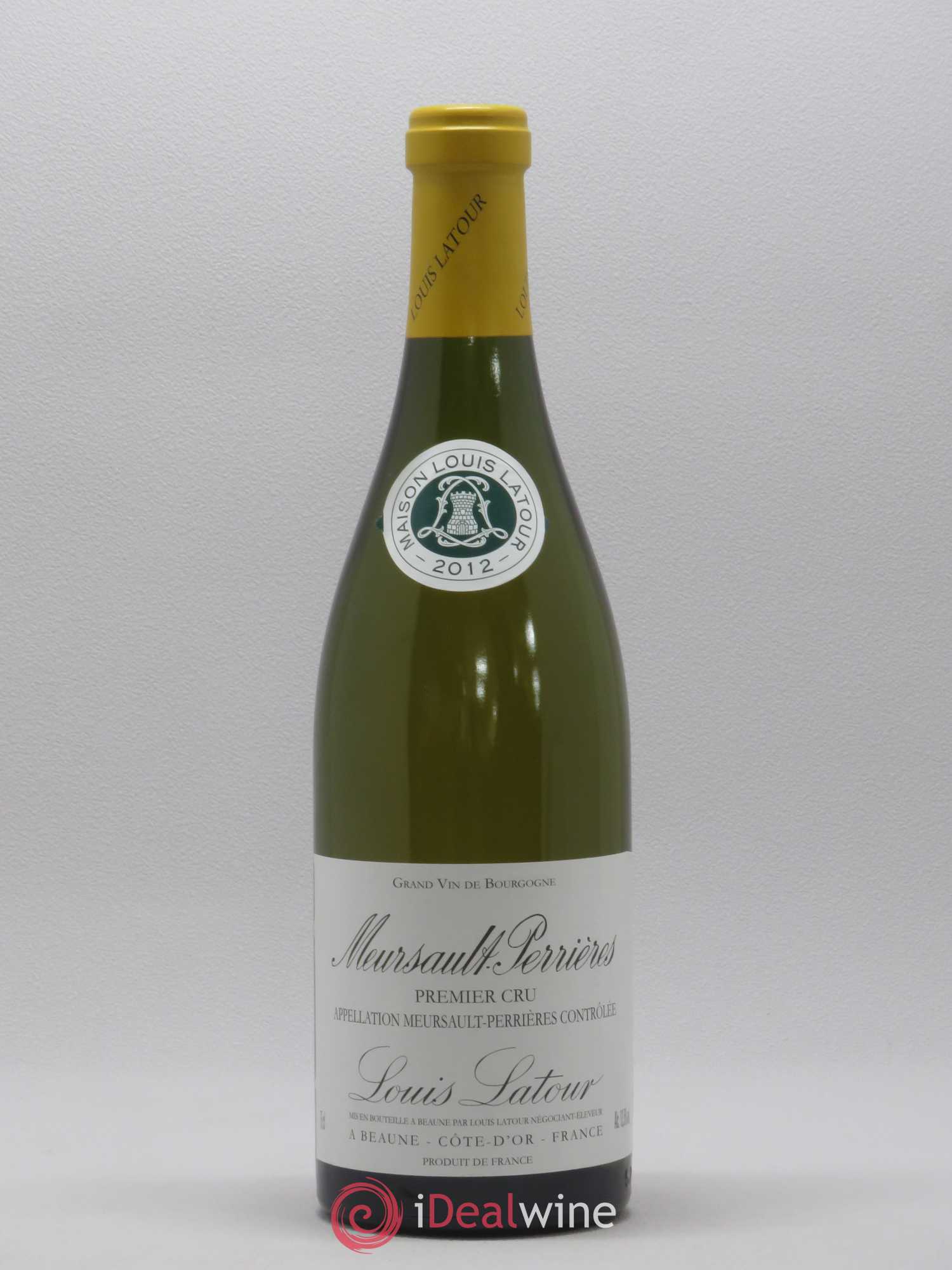 Meursault 1er Cru Perrières Louis Latour 2012 - Lot de 1 bouteille - 0