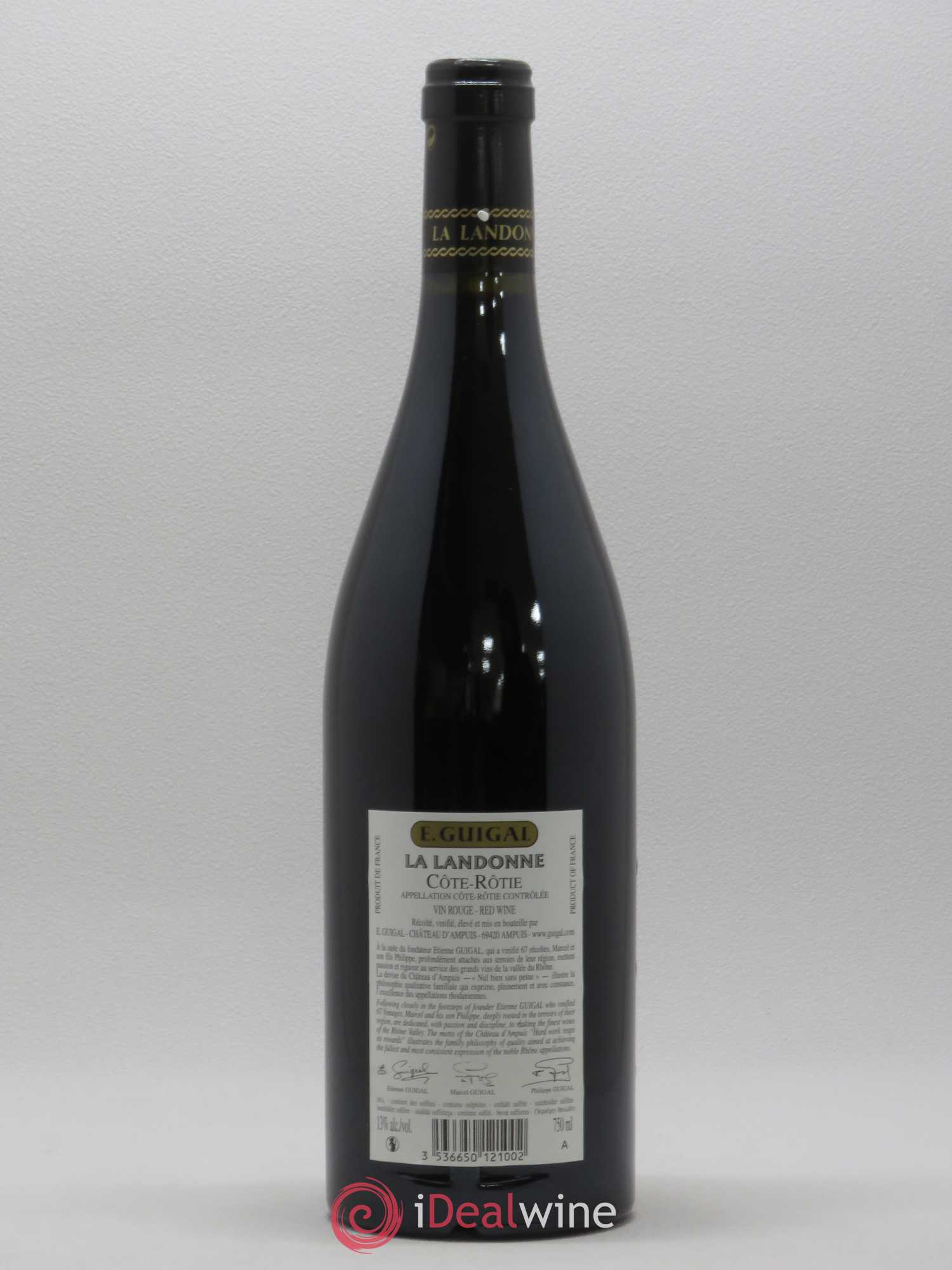 Côte-Rôtie La Landonne Guigal 2011 - Lot de 1 bouteille - 1