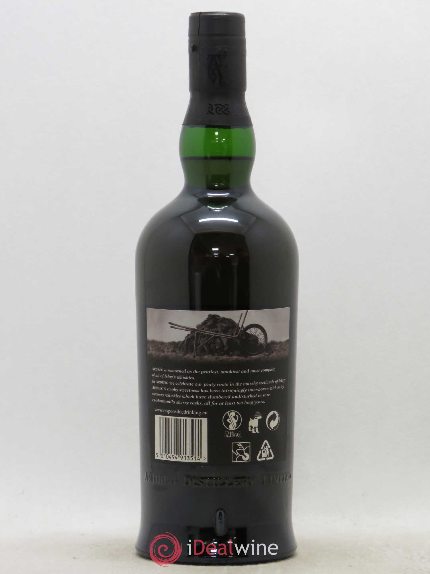 Whisky Ardbeg Ardbog Islay Single Malt - Lot de 1 bouteille - 1