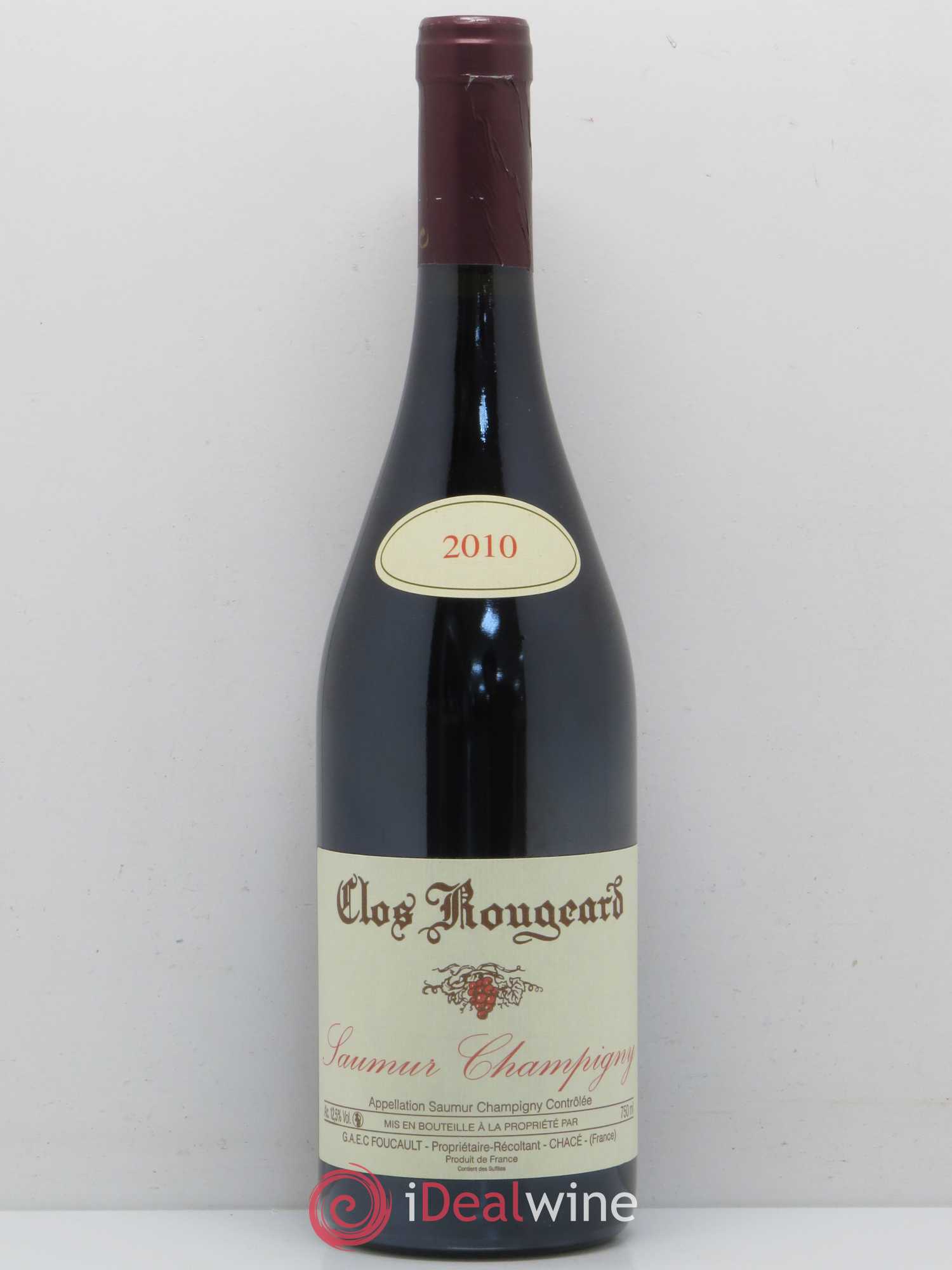 Saumur-Champigny Clos Rougeard 2010 - Lot de 1 bouteille - 0