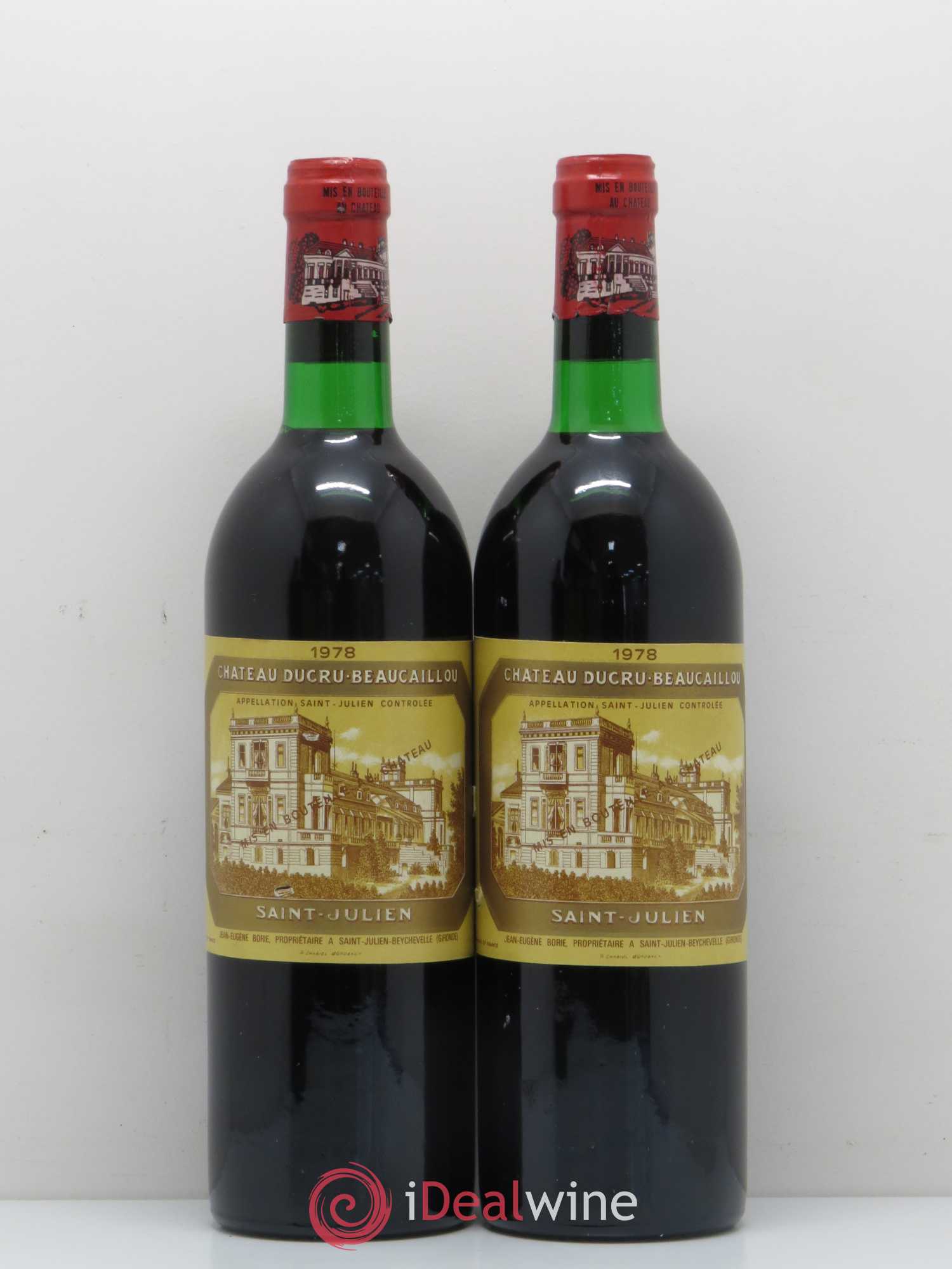 Château Ducru Beaucaillou 2ème Grand Cru Classé 1978 - Lot de 2 bouteilles - 0