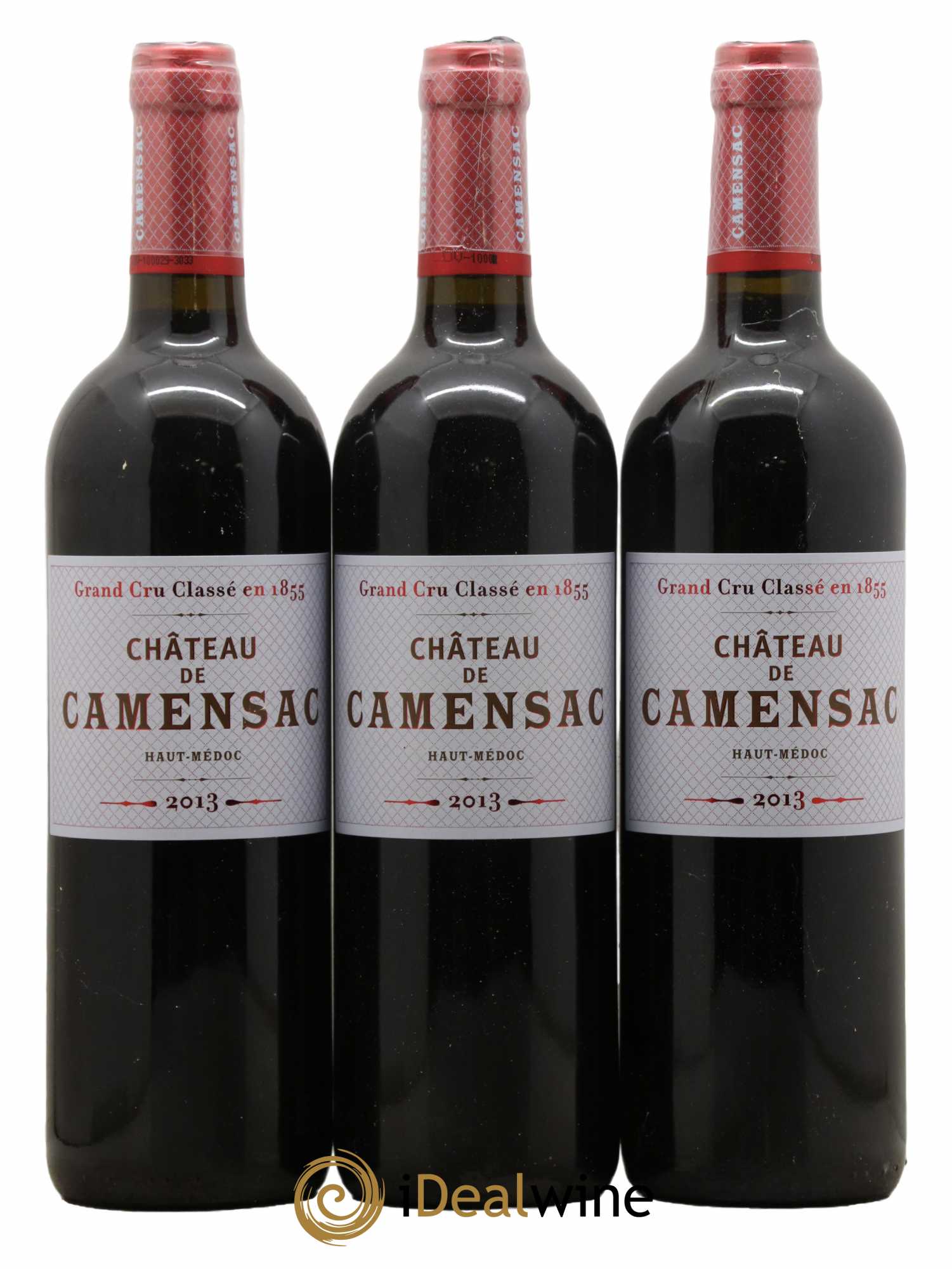 Château Camensac 5ème Grand Cru Classé 2013 - Lot de 3 bouteilles - 0