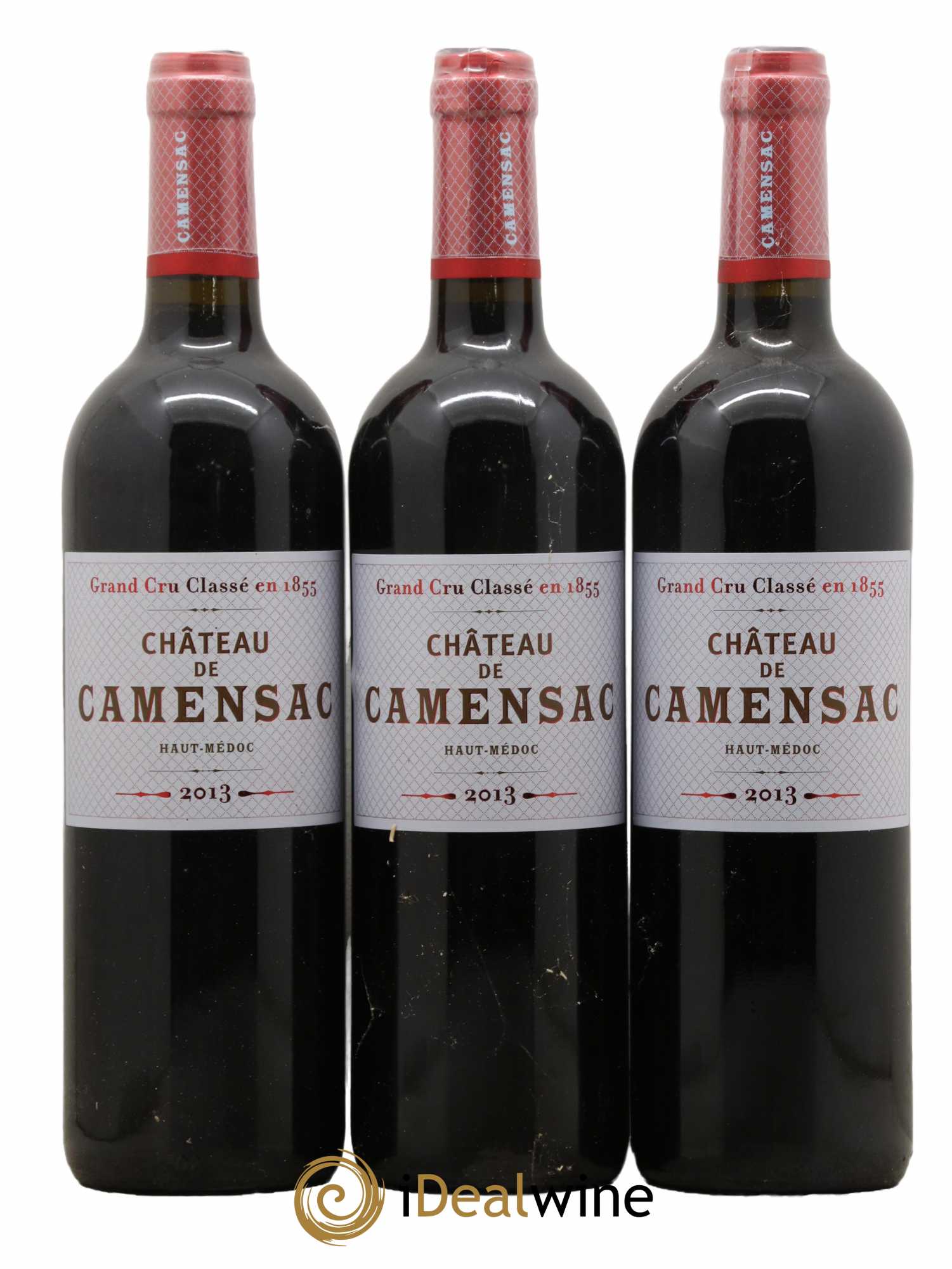 Château Camensac 5ème Grand Cru Classé 2013 - Lot de 3 bouteilles - 0