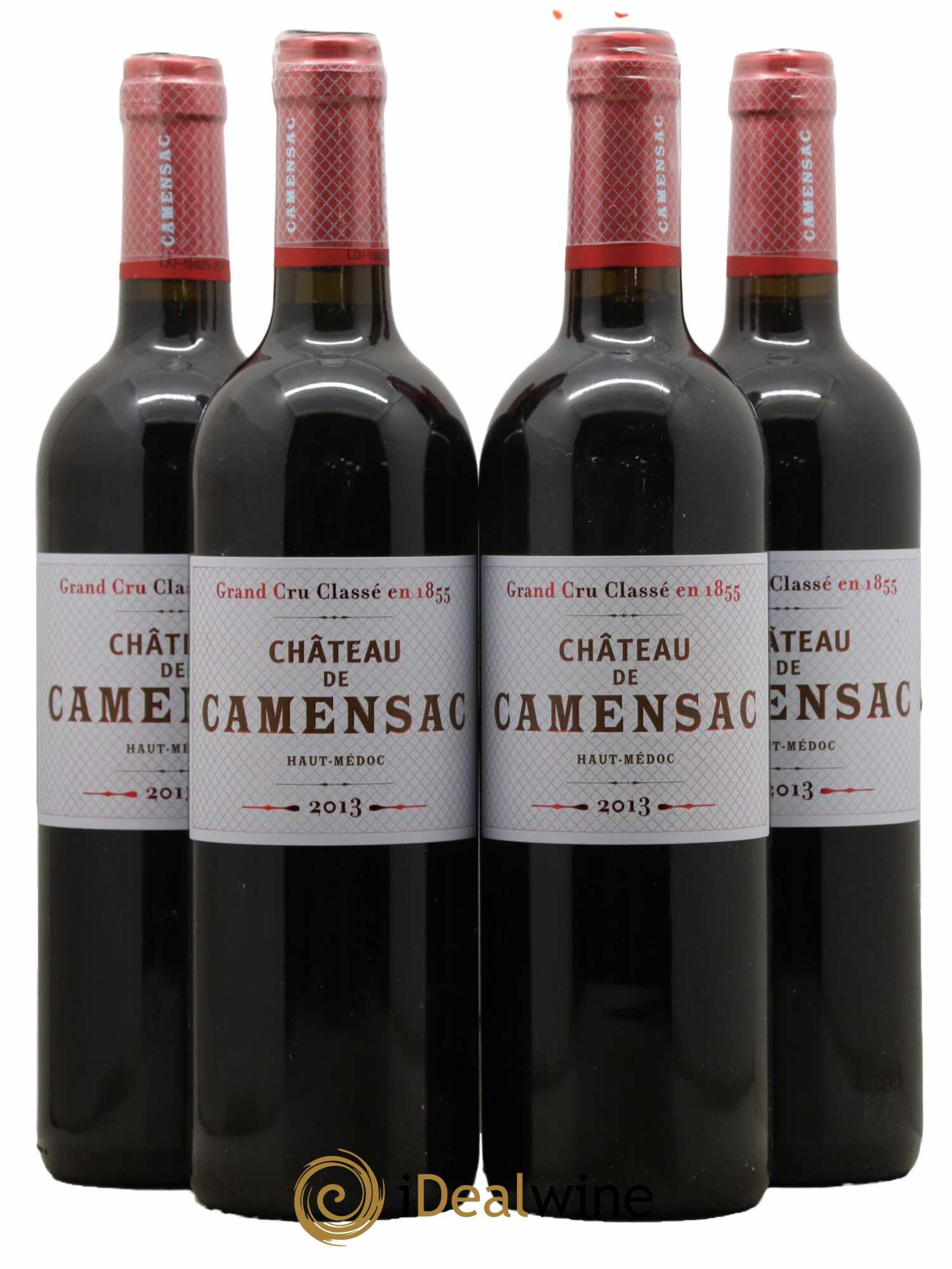 Château Camensac 5ème Grand Cru Classé 2013 - Lot de 4 bouteilles - 0