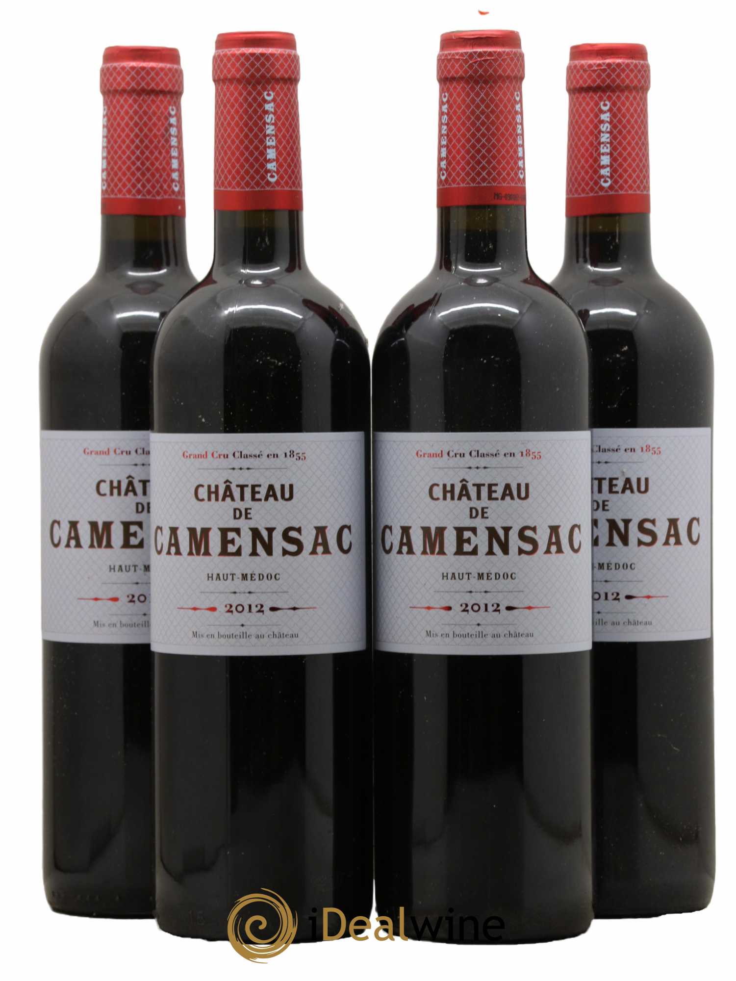 Château Camensac 5ème Grand Cru Classé 2012 - Lot de 4 bouteilles - 0