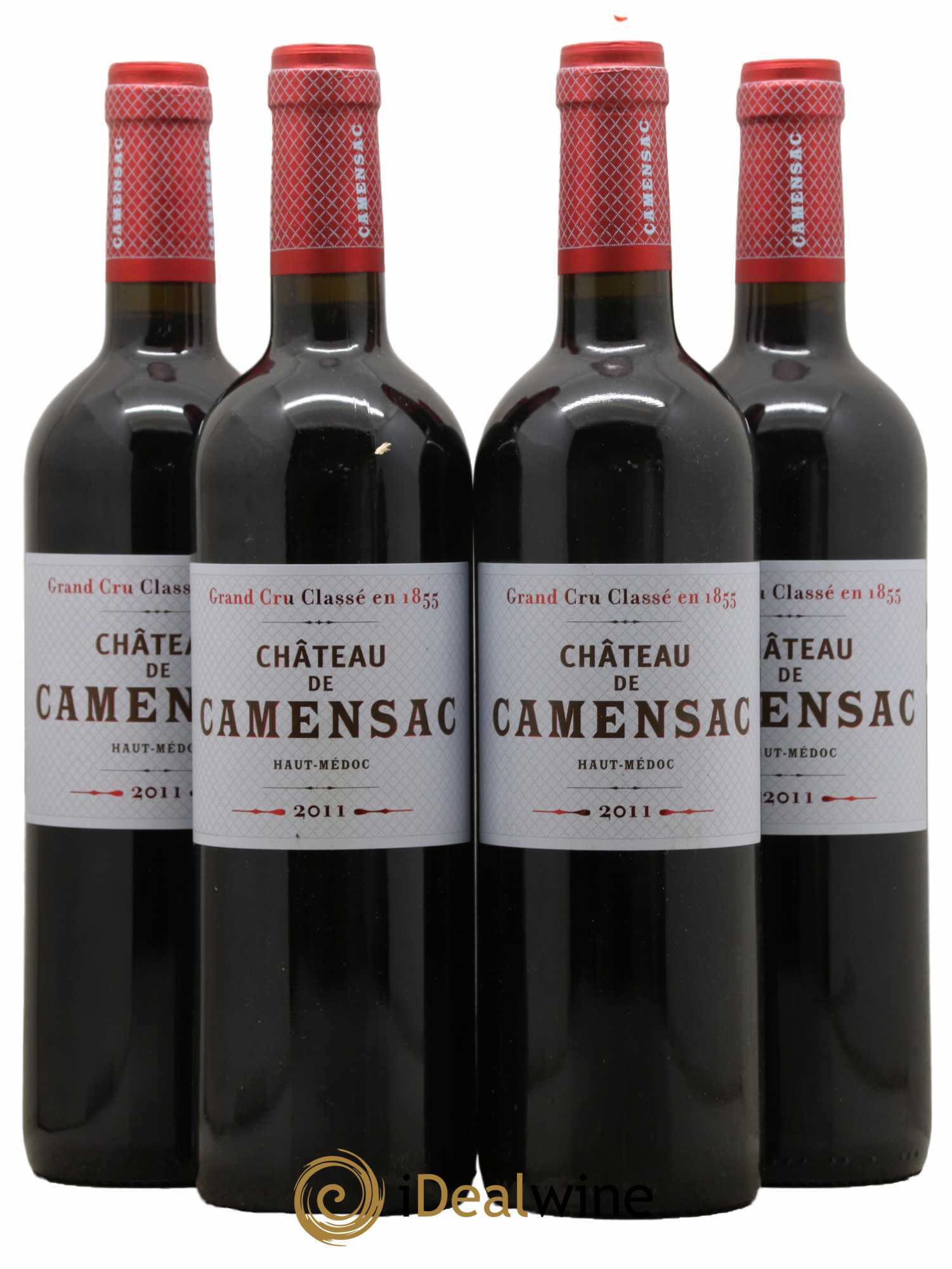 Château Camensac 5ème Grand Cru Classé 2011 - Lot de 4 bouteilles - 0
