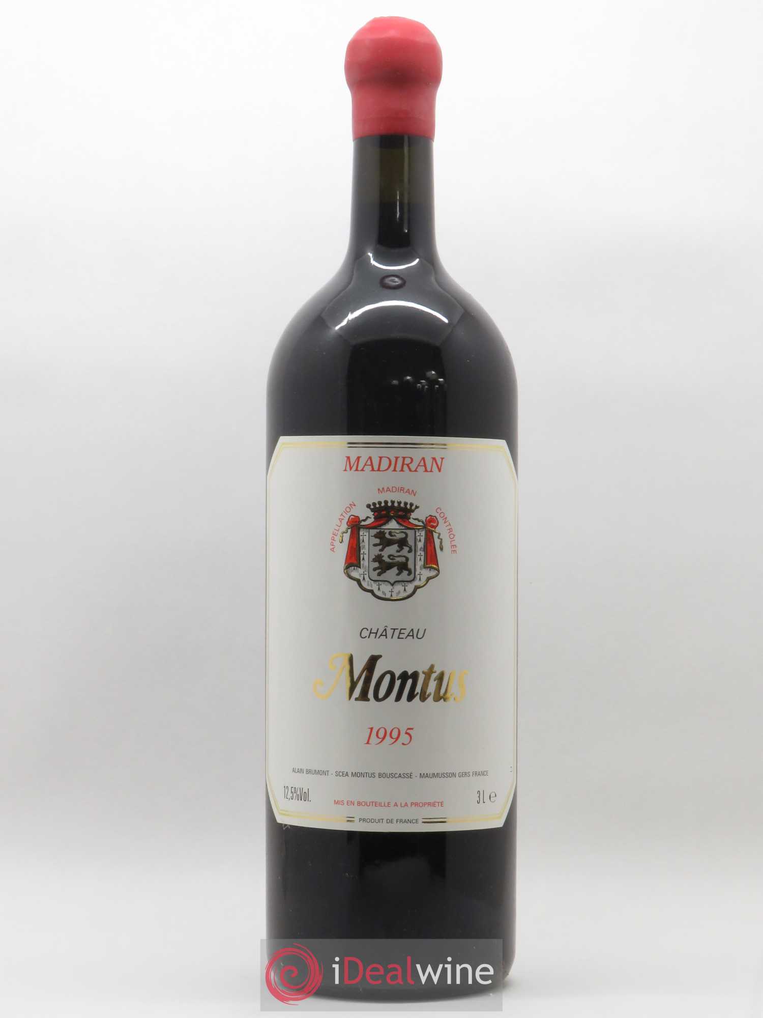 Madiran Château Montus Alain Brumont 1995 - Lot de 1 double magnum - 0