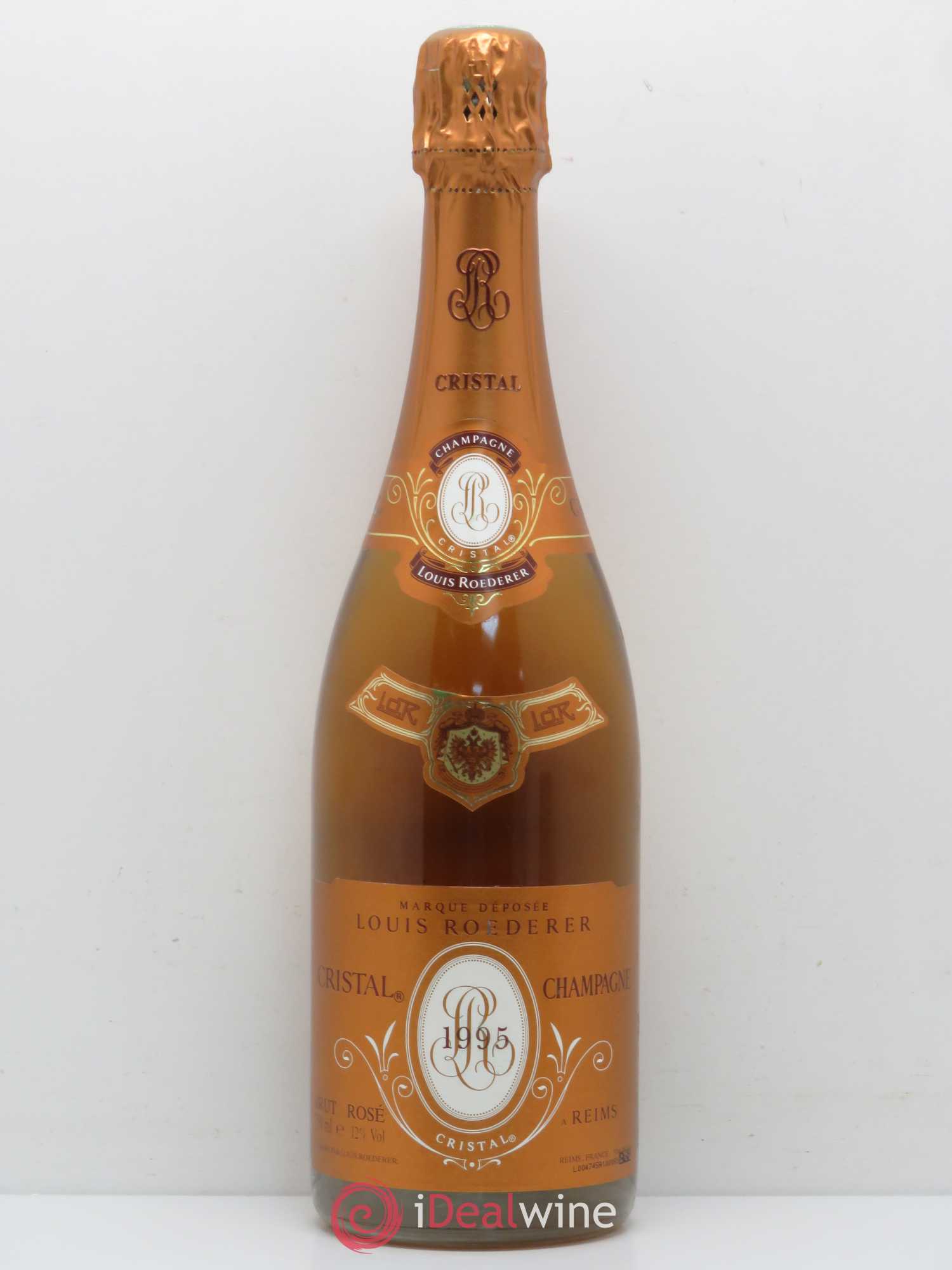 Cristal Louis Roederer 1995 - Lot de 1 bouteille - 0