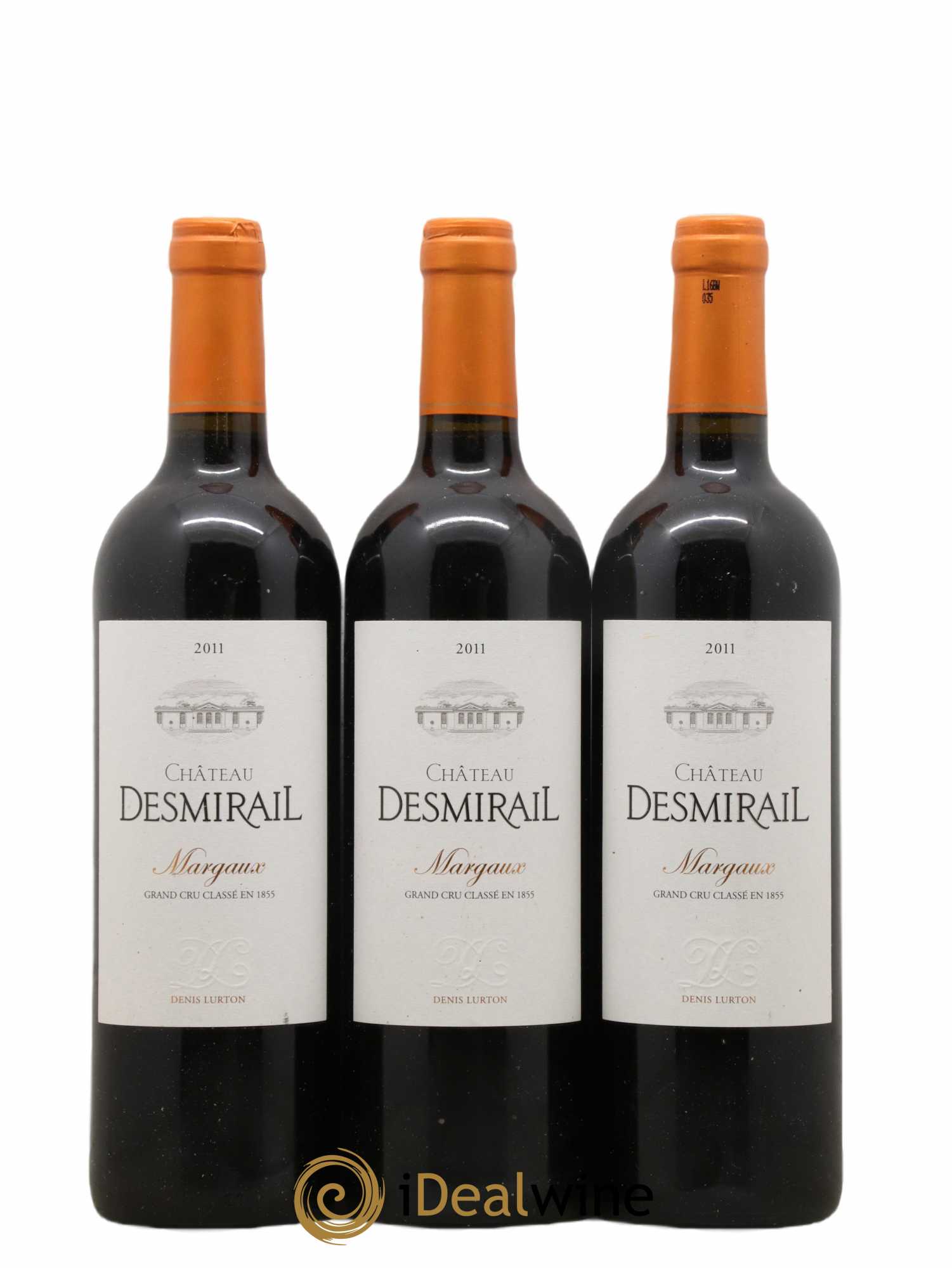 Château Desmirail 3ème Grand Cru Classé 2011 - Lot de 3 bouteilles - 0