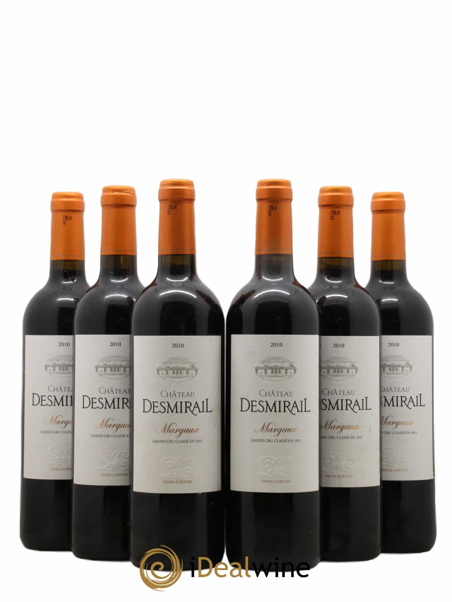 Château Desmirail 3ème Grand Cru Classé 2010 - Lot of 6 bottles - 0