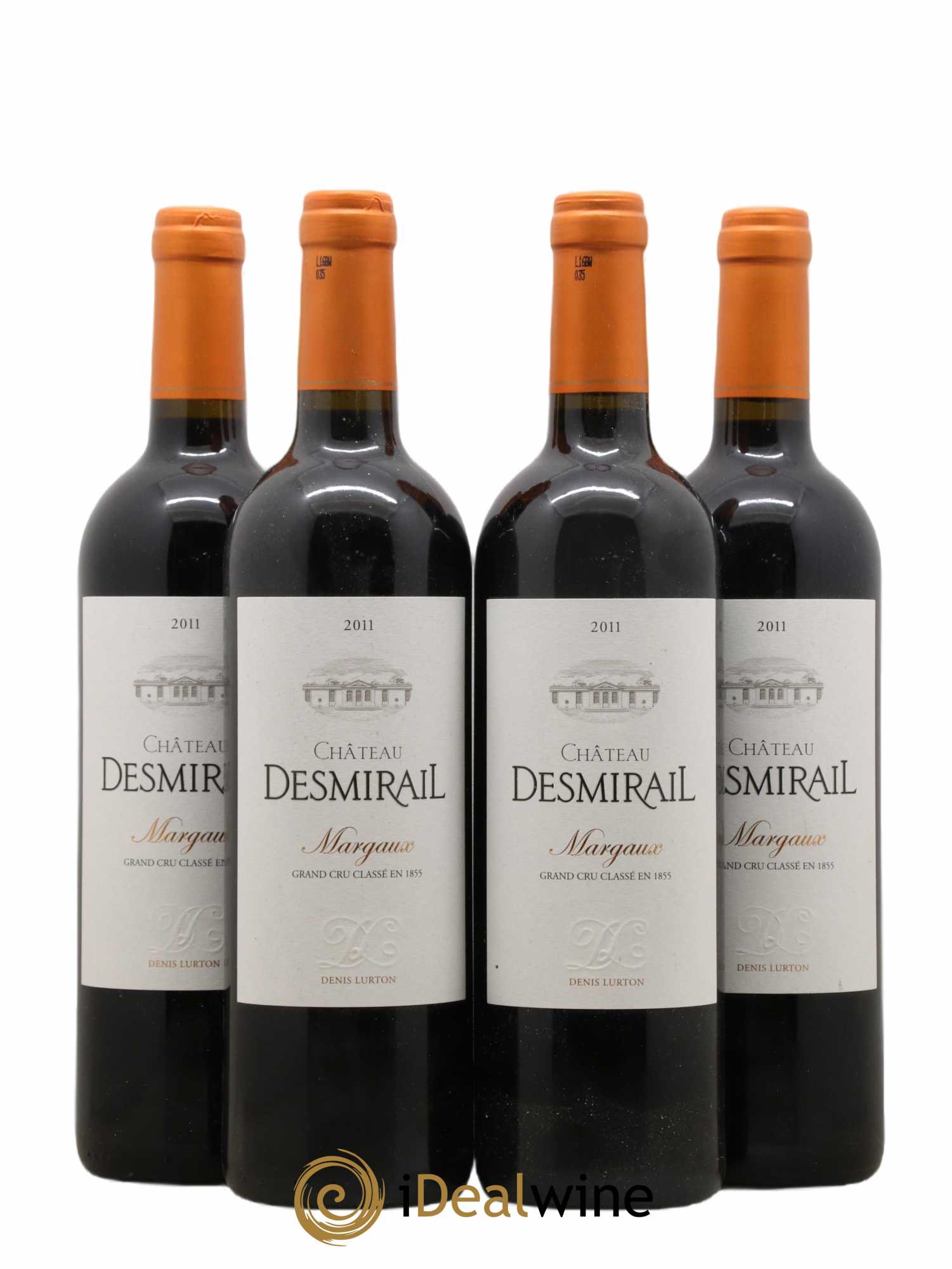 Château Desmirail 3ème Grand Cru Classé 2011 - Lot de 4 bouteilles - 0