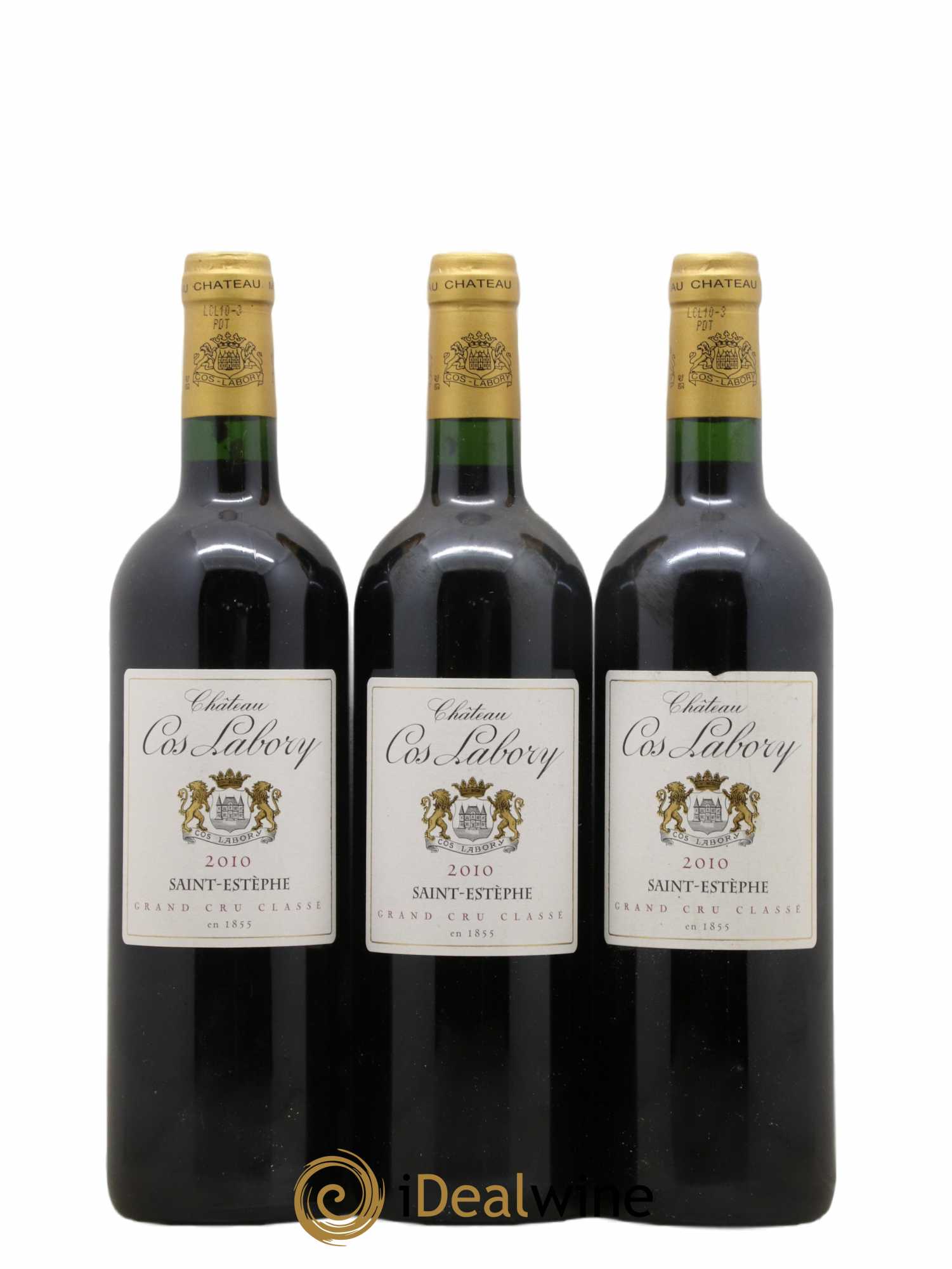 Château Cos Labory 5ème Grand Cru Classé 2010 - Lot de 6 bouteilles - 1