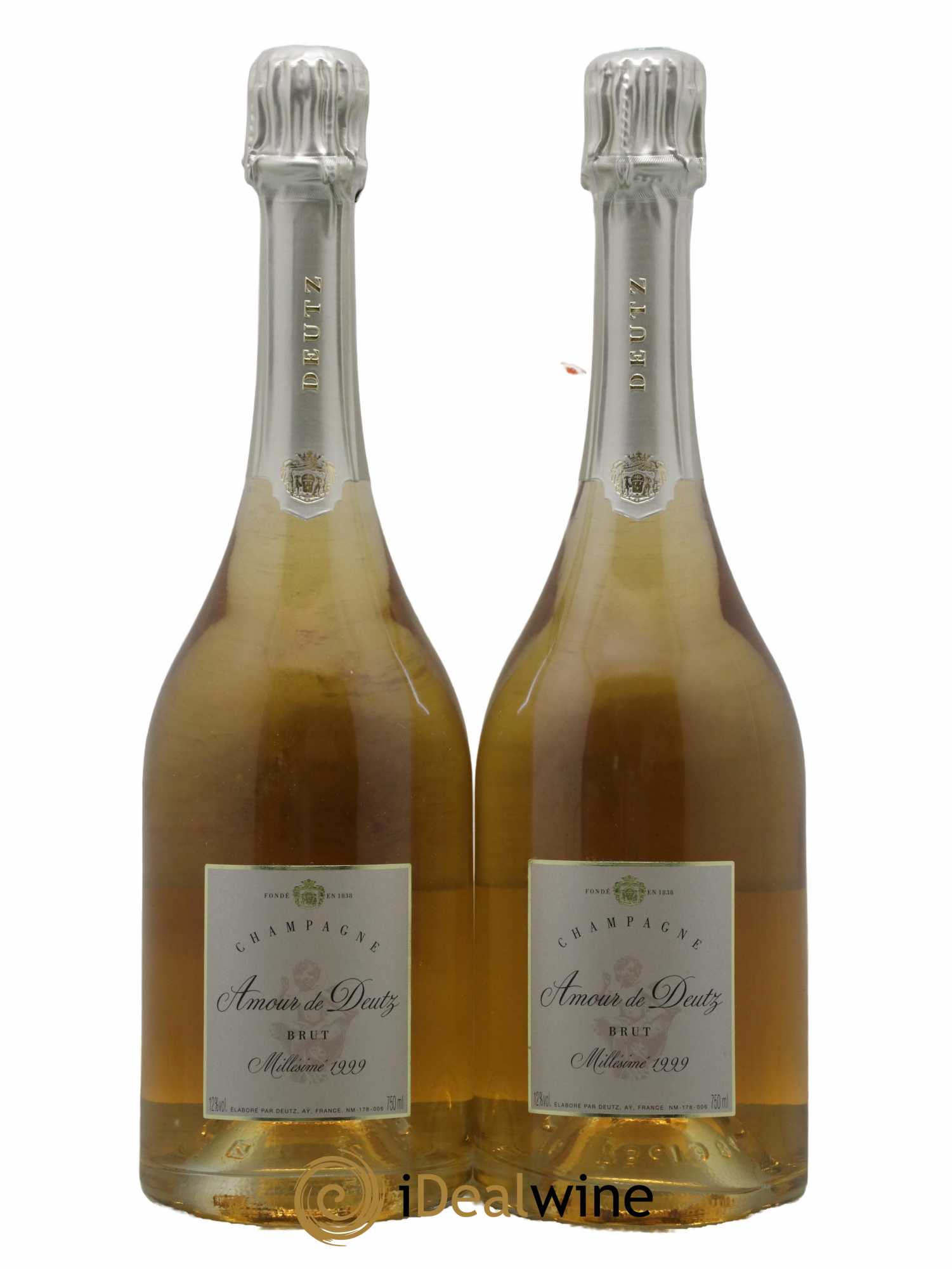 Amour de Deutz Brut Deutz Brut 1999 - Lot de 2 bouteilles - 0