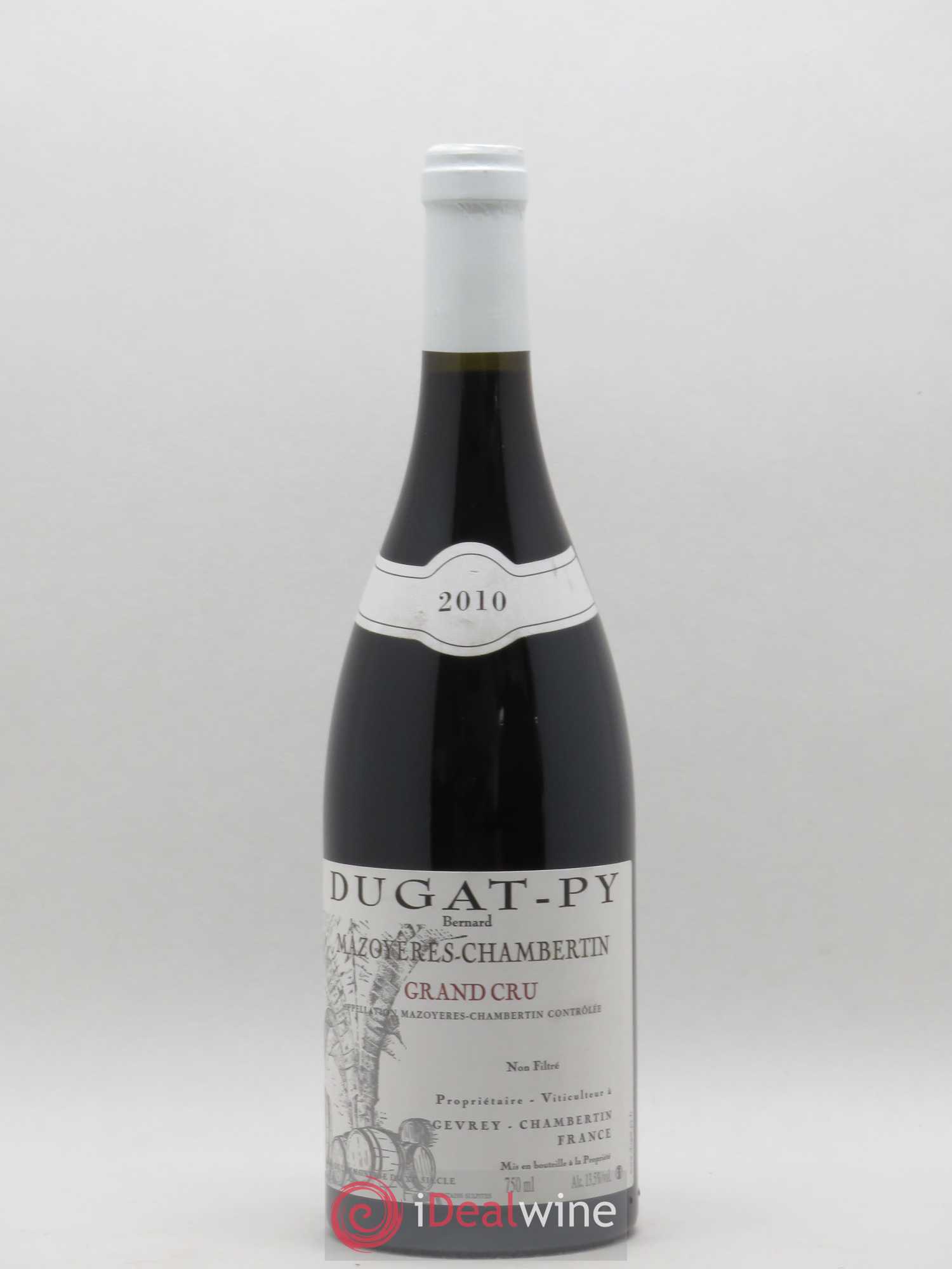 Mazoyères-Chambertin Grand Cru Dugat-Py 2010 - Lot de 1 bouteille - 0