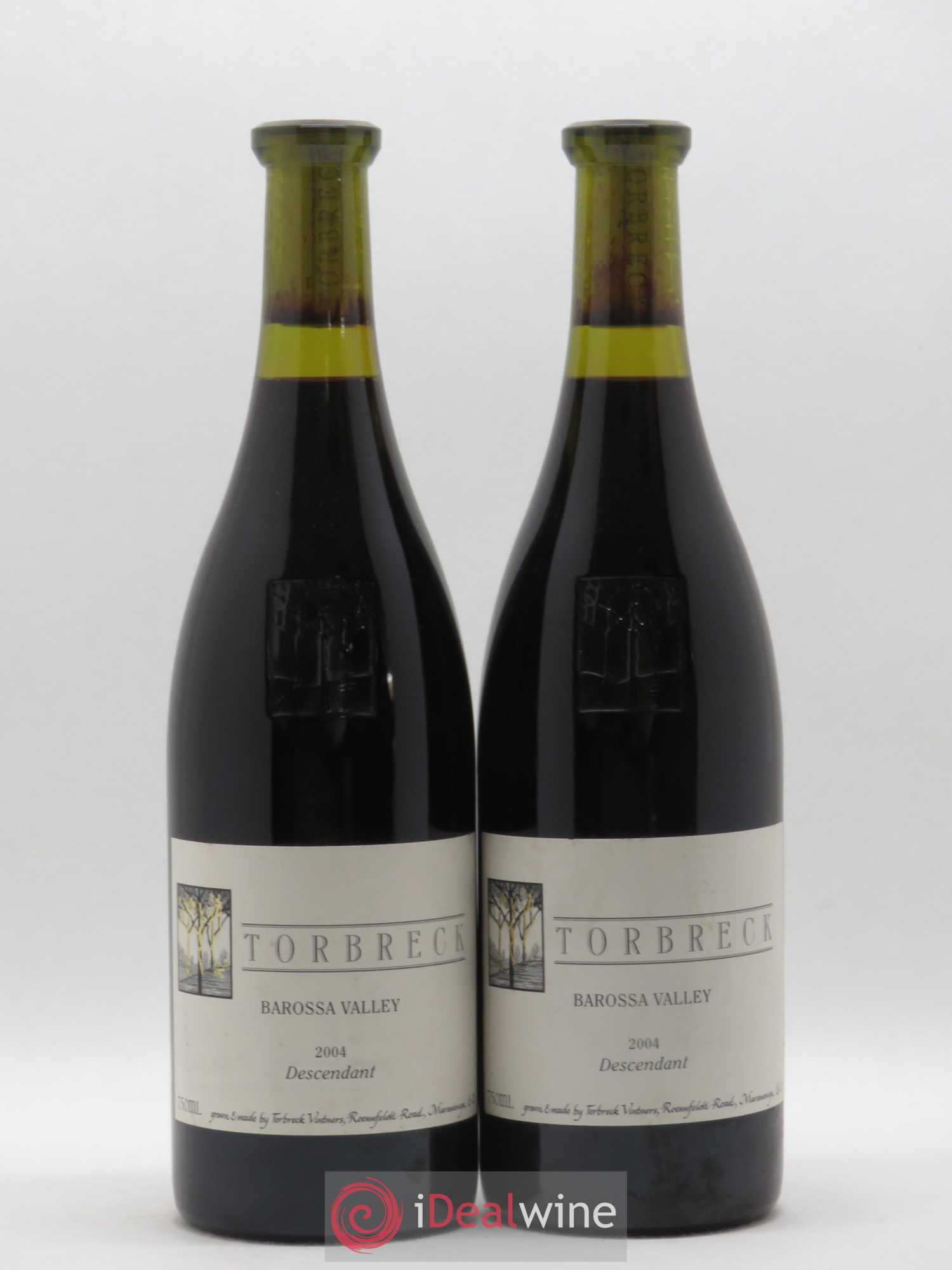 Australie Barossa Valley Descendant Torbreck 2004 - Posten von 2 Flaschen - 0