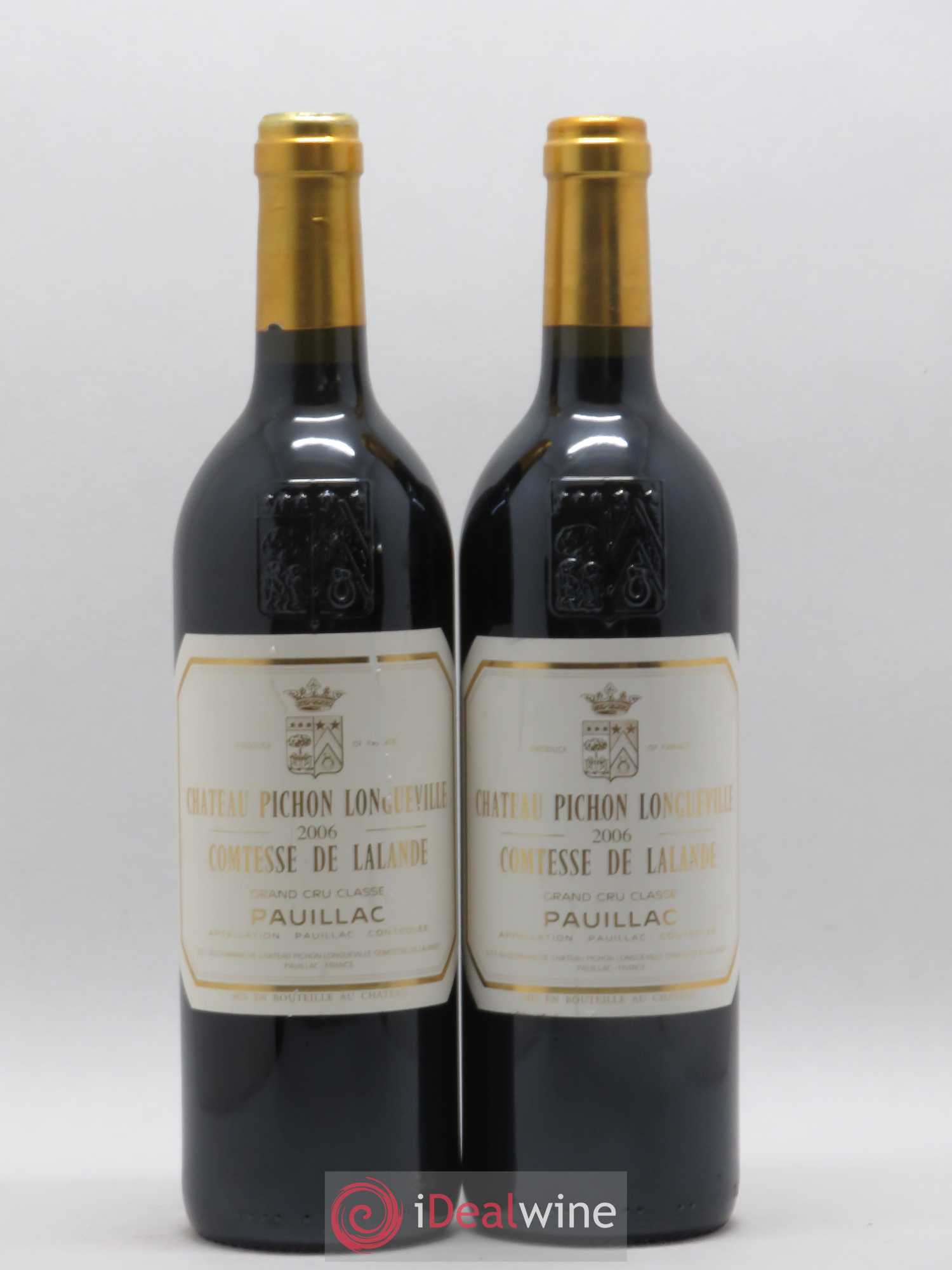 Château Pichon Longueville Comtesse de Lalande 2ème Grand Cru Classé 2006 - Lot de 2 bouteilles - 0