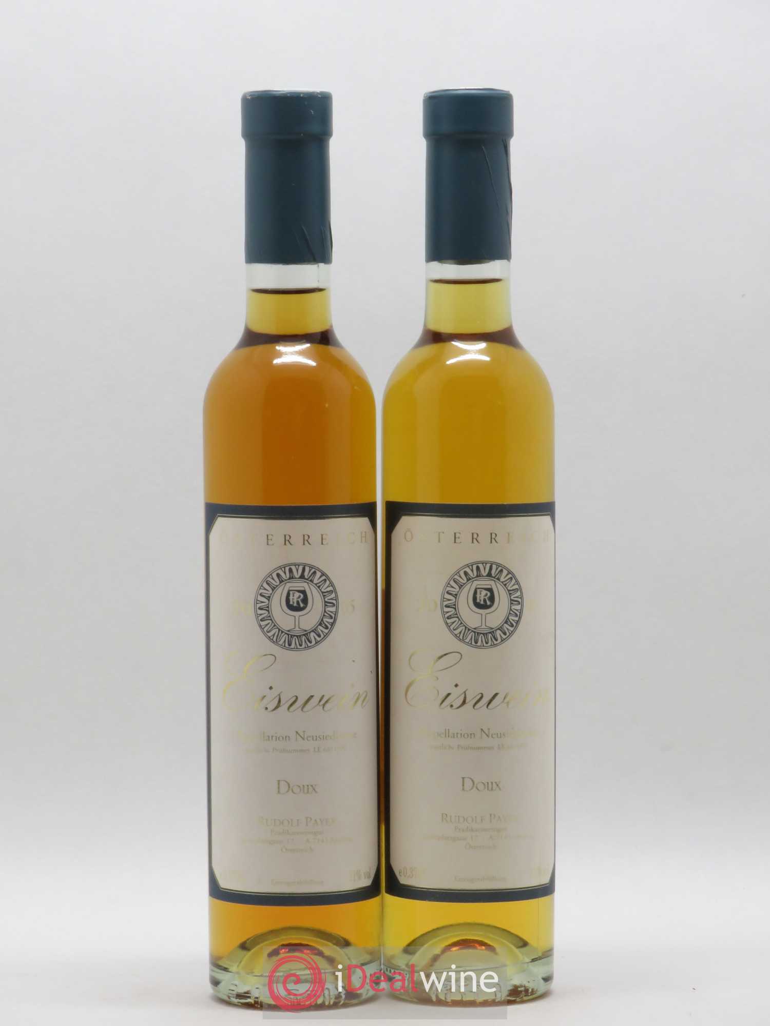 Autriche Eiswein Neusiedlersee Rudolf Payer österreich 2005 - Posten von 2 Demi-Flaschen - 0