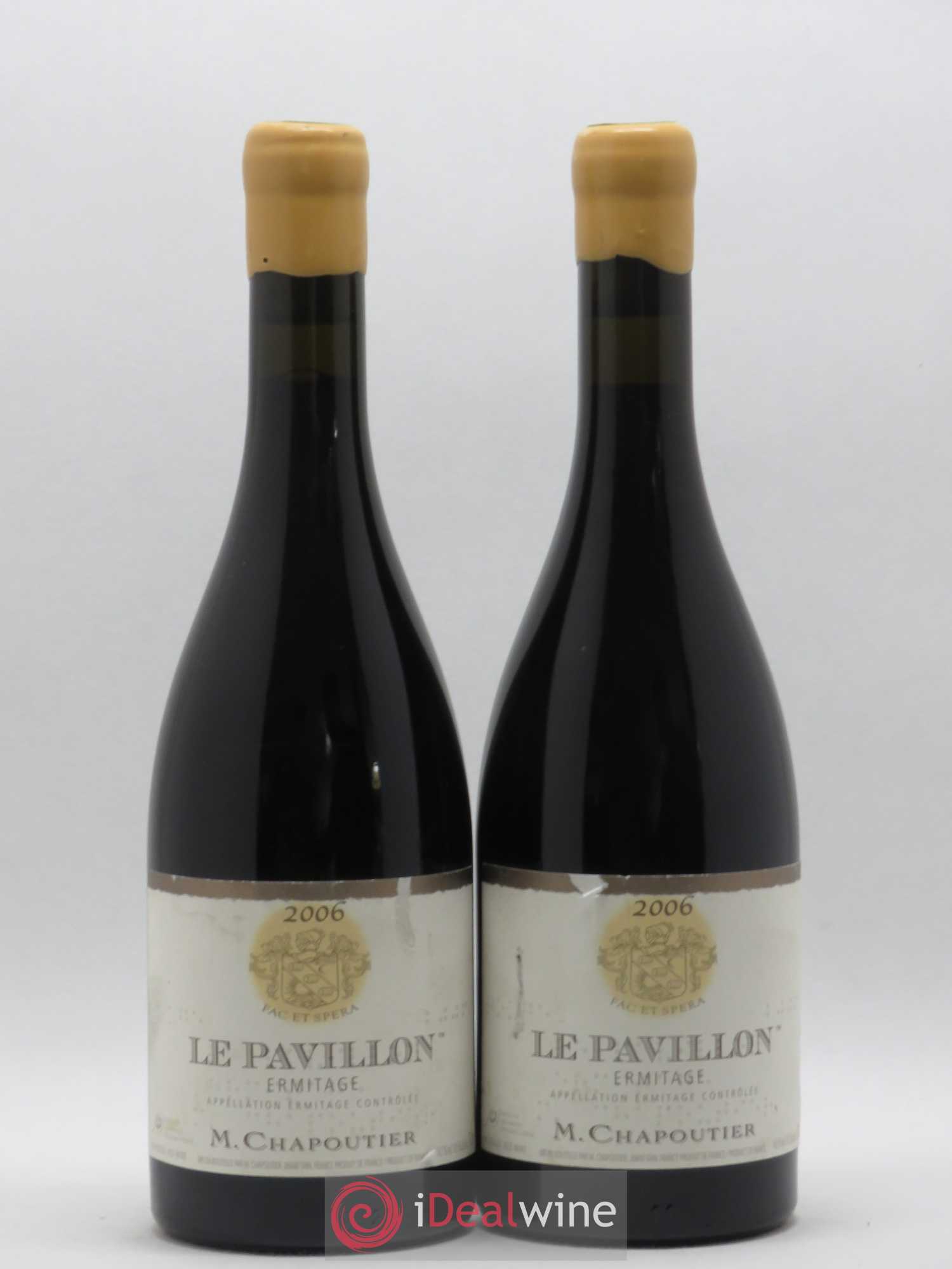 Hermitage Ermitage Le Pavillon Chapoutier 2006 - Lot de 2 bouteilles - 0