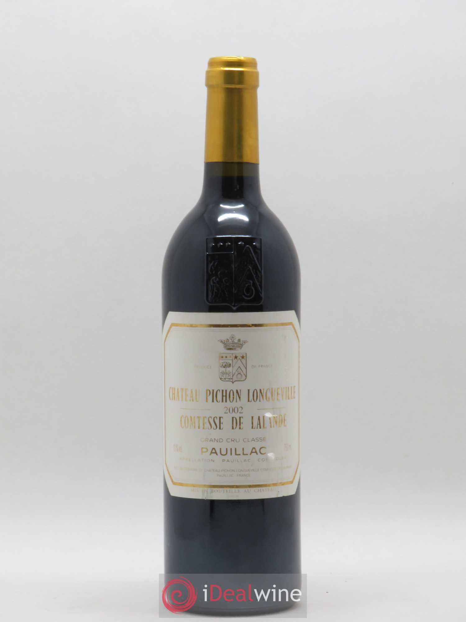 Château Pichon Longueville Comtesse de Lalande 2ème Grand Cru Classé 2002 - Lot de 1 bouteille - 0