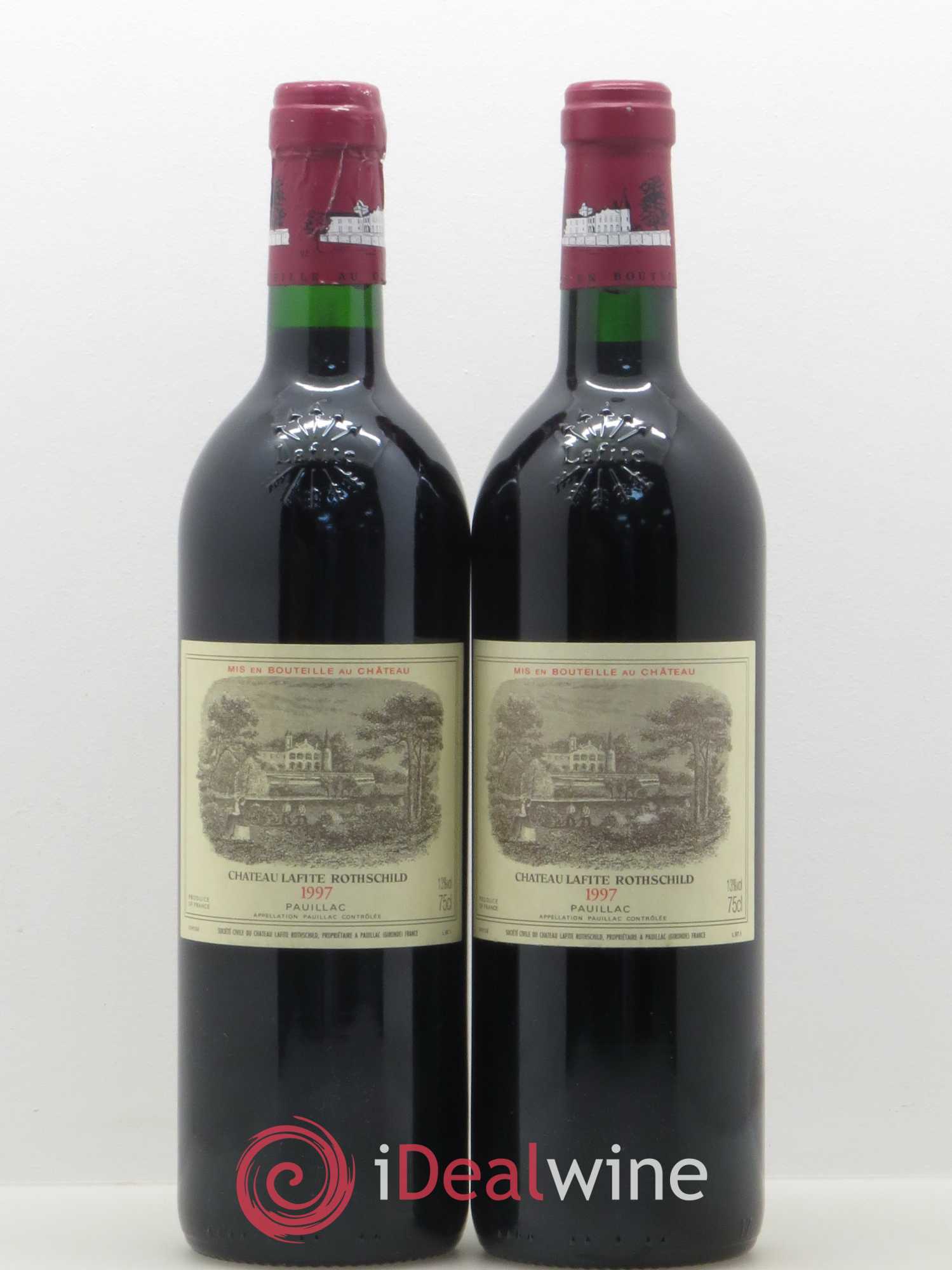 Château Lafite Rothschild 1er Grand Cru Classé 1997 - Lot de 2 bouteilles - 0