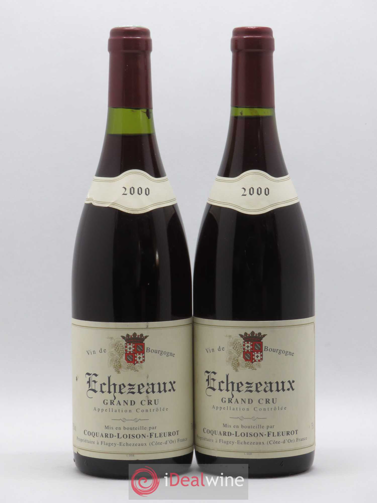 Echezeaux Grand Cru Coquard Loison Fleurot 2000 - Lot de 2 bouteilles - 0