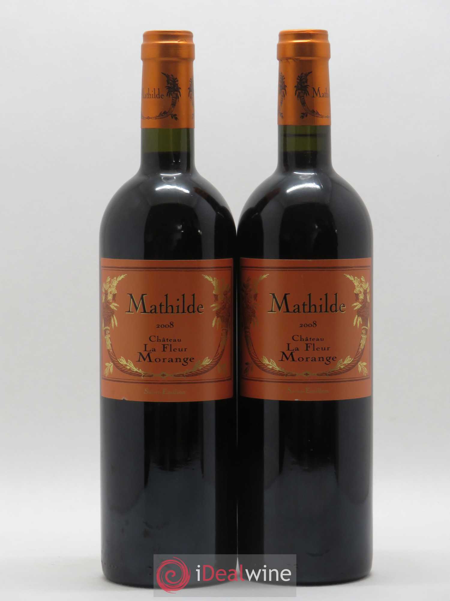 Château Fleur Morange Grand Cru Classé Cuvée Mathilde 2008 - Lot de 2 bouteilles - 0