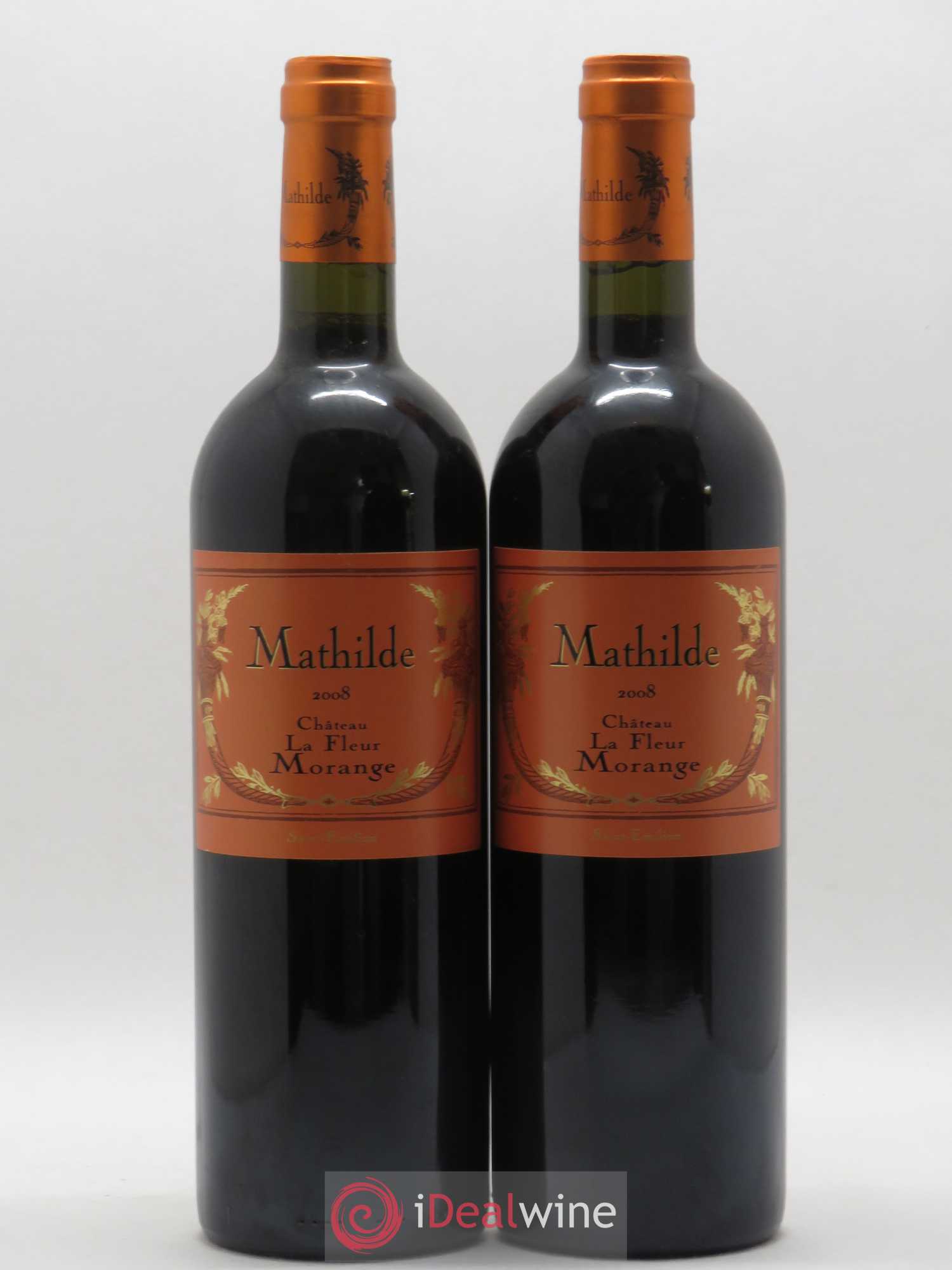 Château Fleur Morange Grand Cru Classé Cuvée Mathilde 2008 - Lot de 2 bouteilles - 0