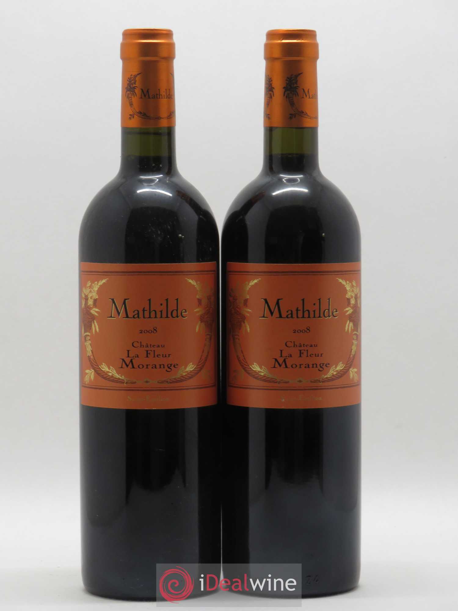 Château Fleur Morange Grand Cru Classé Cuvée Mathilde 2008 - Lot de 2 bouteilles - 0
