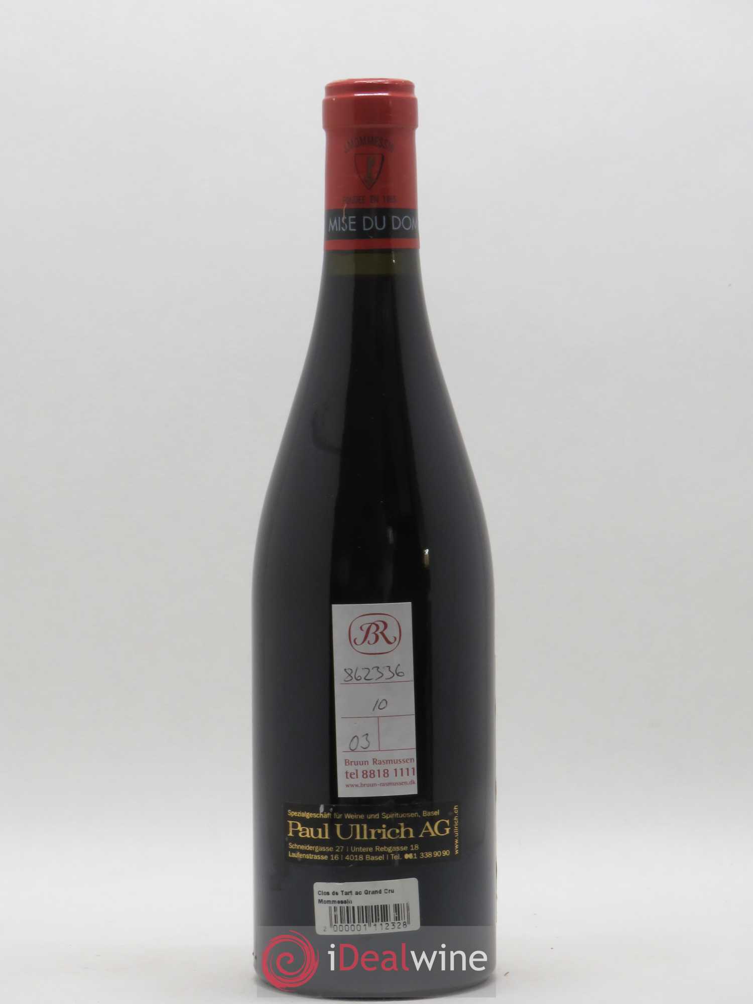 Clos de Tart Grand Cru Clos de Tart 2002 - Lot de 1 bouteille - 1