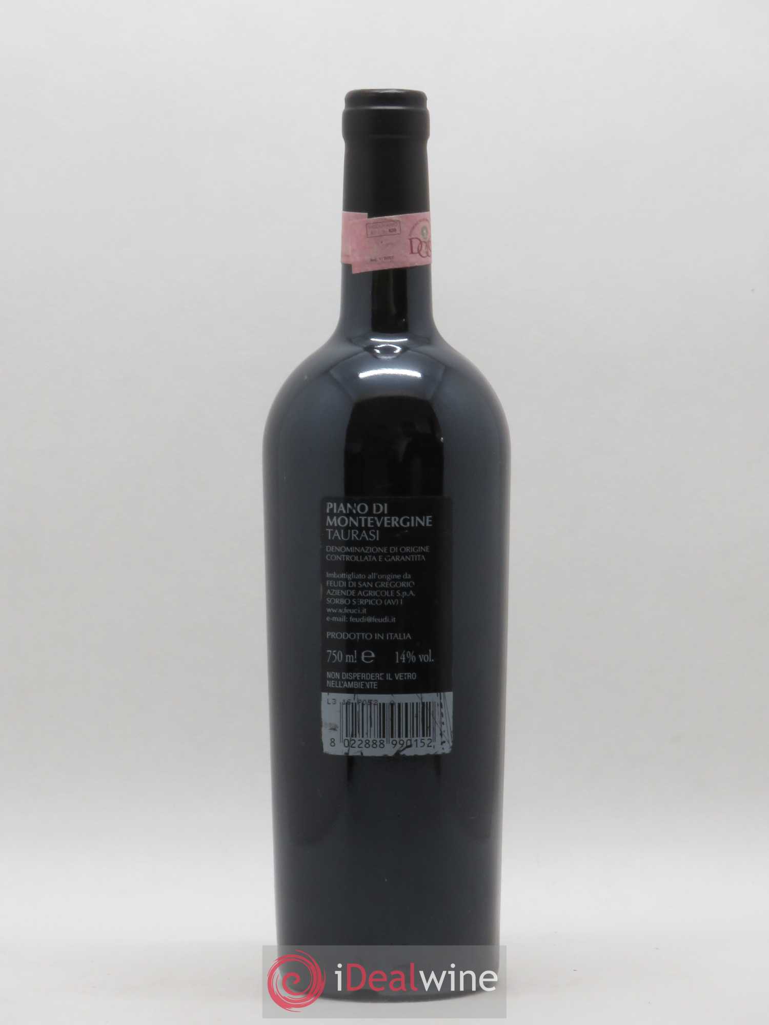 Taurasi DOCG Piano Di Montevergine Feudi Di San Gregorio 1999 - Posten von 1 Flasche - 1