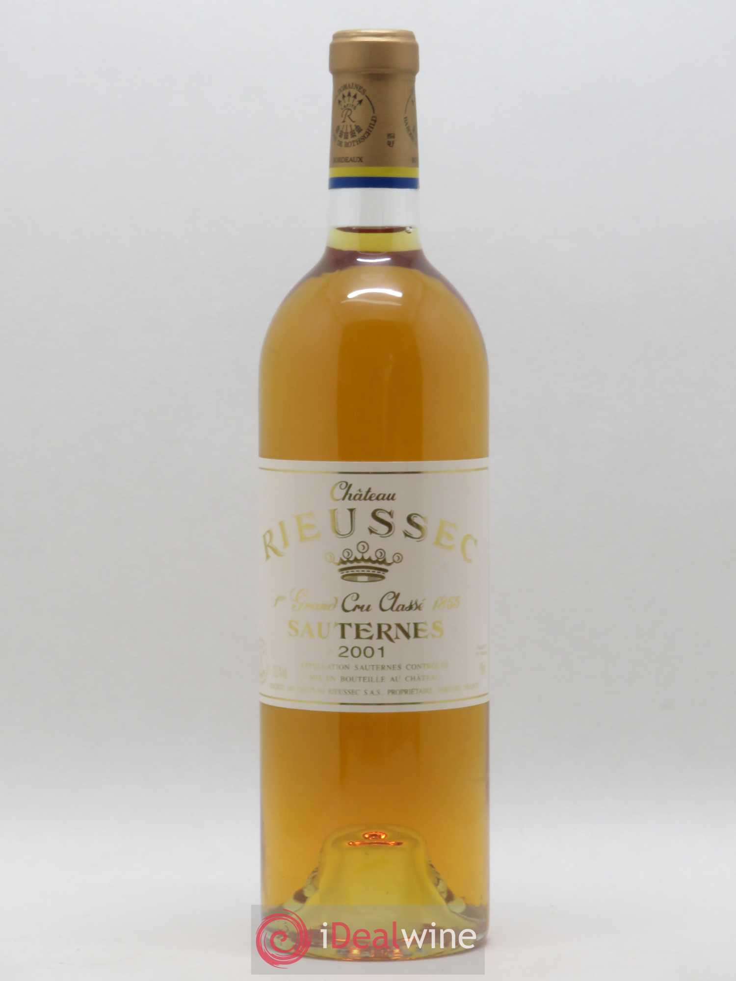 Château Rieussec 1er Grand Cru Classé 2001 - Posten von 1 Flasche - 0