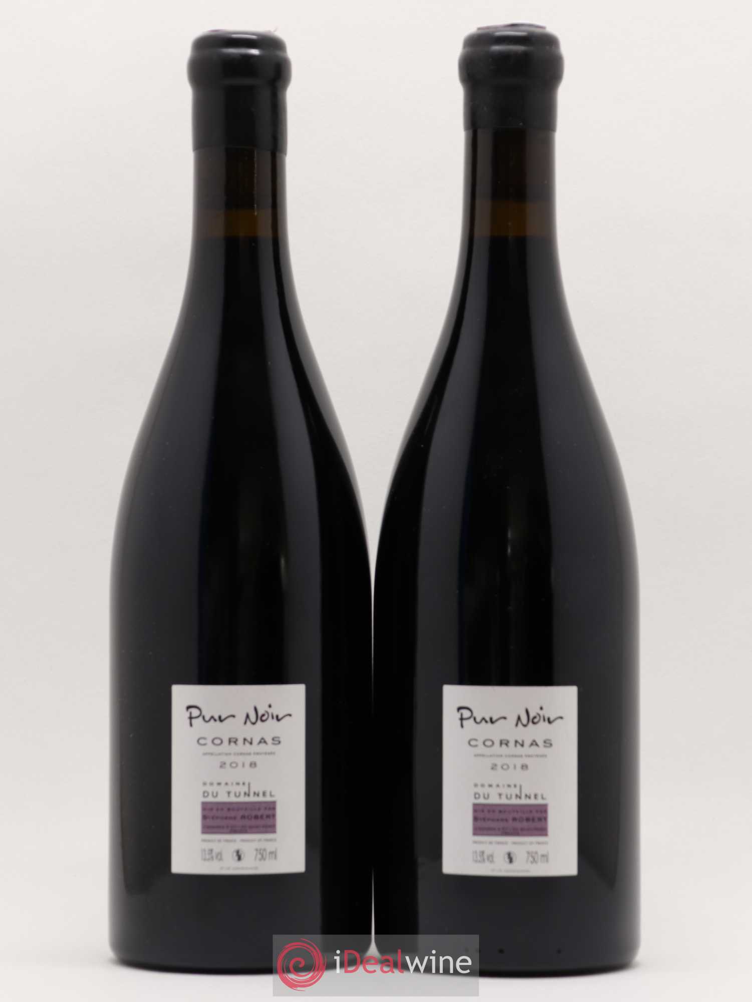 Cornas Pur Noir Tunnel (Domaine du) 2018 - Lot de 2 bouteilles - 1