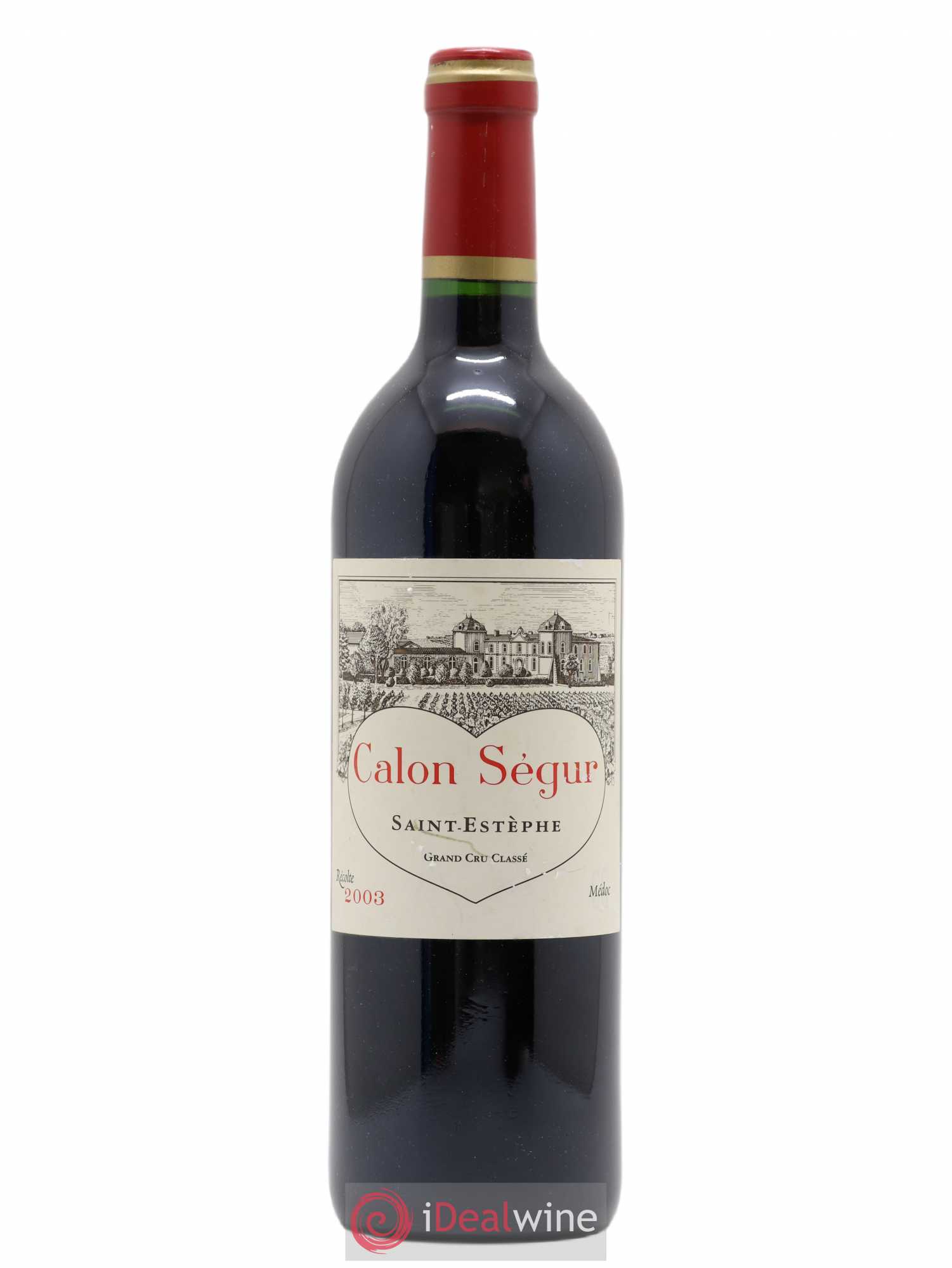 Château Calon Ségur 3ème Grand Cru Classé 2003 - Lot de 1 bouteille - 0