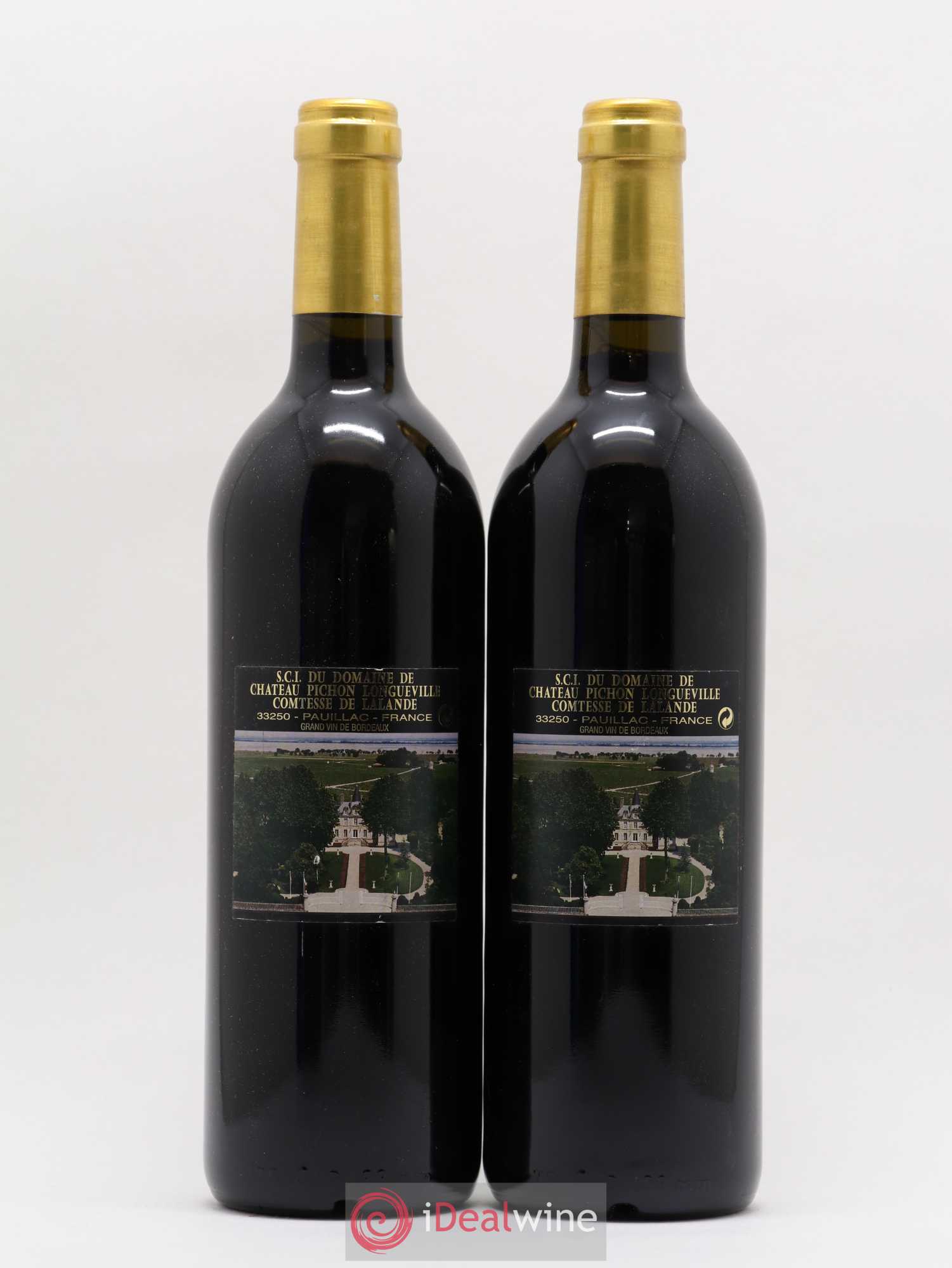 Château Pichon Longueville Comtesse de Lalande 2ème Grand Cru Classé 2000 - Lot de 2 bouteilles - 1